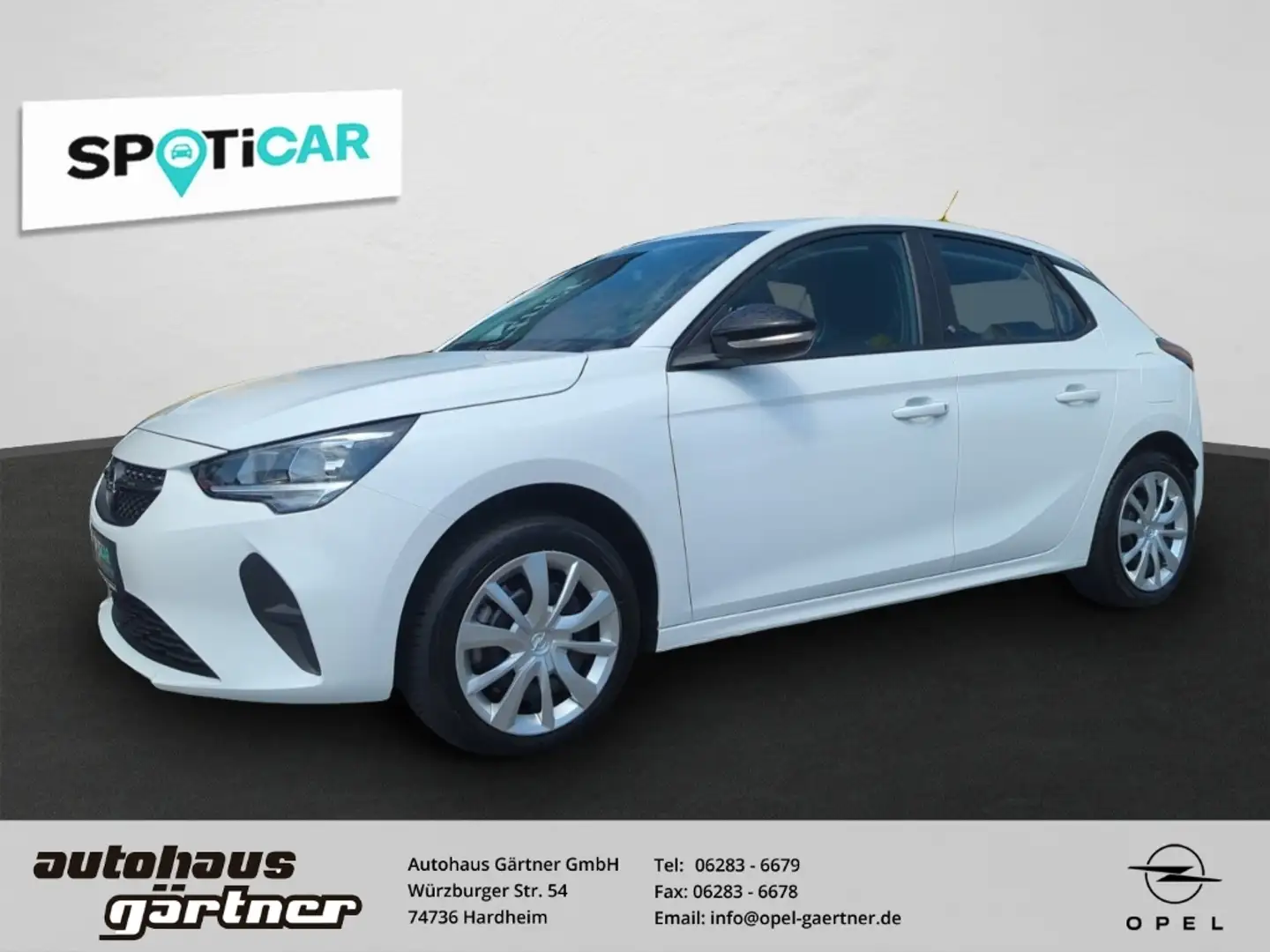 Opel Corsa-e Corsa F e Edition DAB PDC h. Kamera Apple CarPlay Weiß - 1