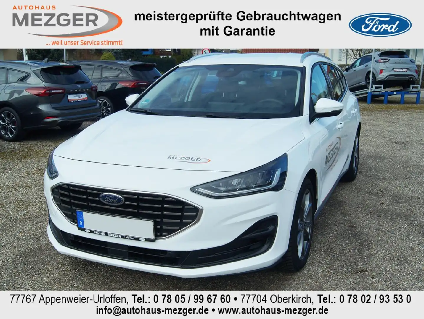 Ford Focus Titanium Weiß - 1