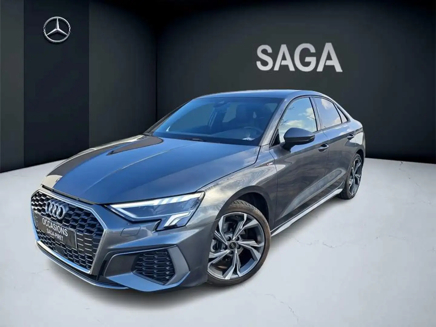 Audi A3 Berline 30 TFSI S line 1.0 110 ch Grigio - 1