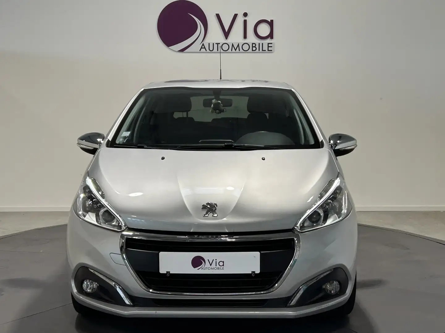 Peugeot 208 PureTech 82ch BVM5 Style - 1ere main, entretien co Gris - 2