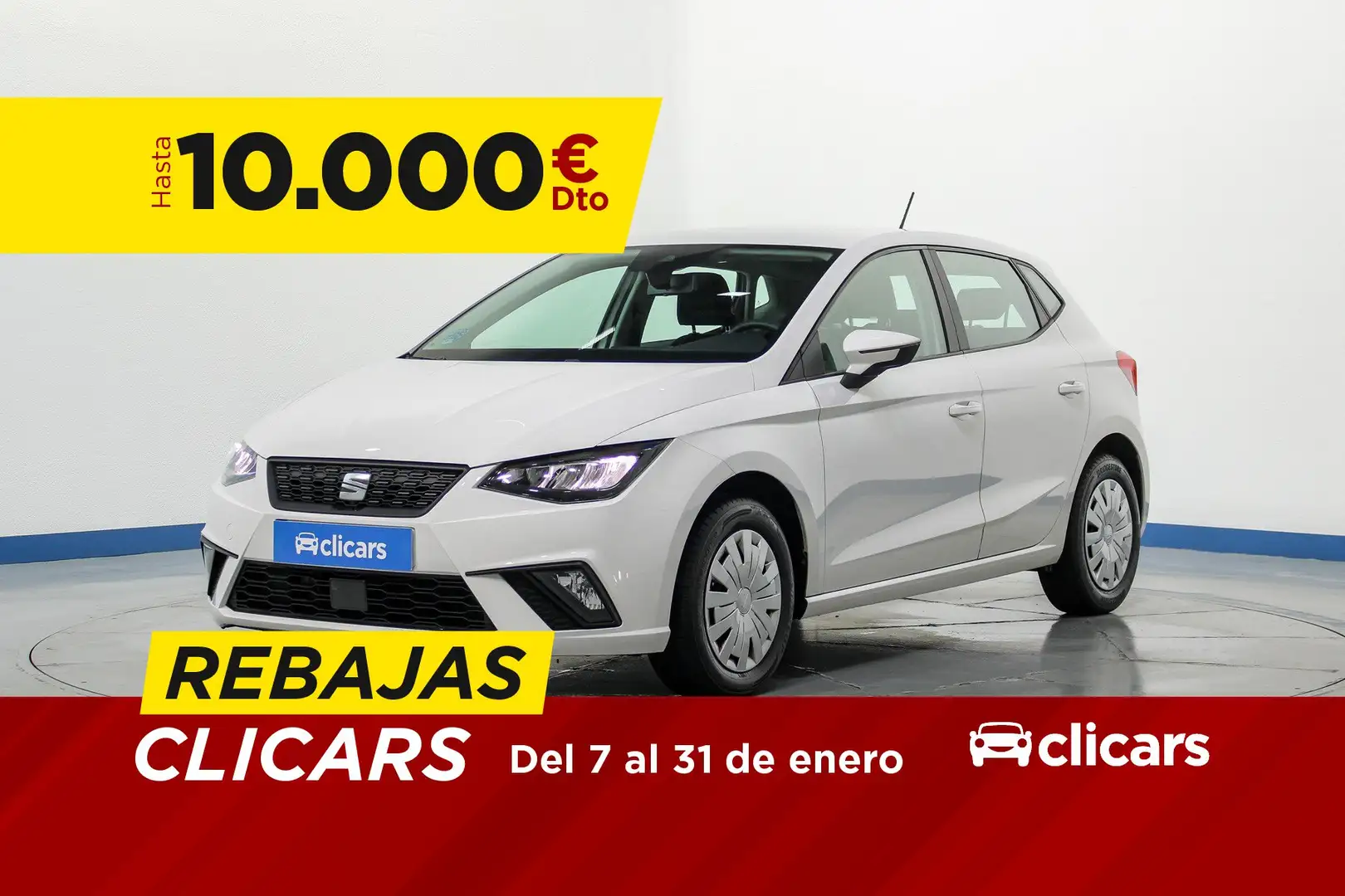 SEAT Ibiza 1.0 TGI S&S Reference 90 Blanco - 1