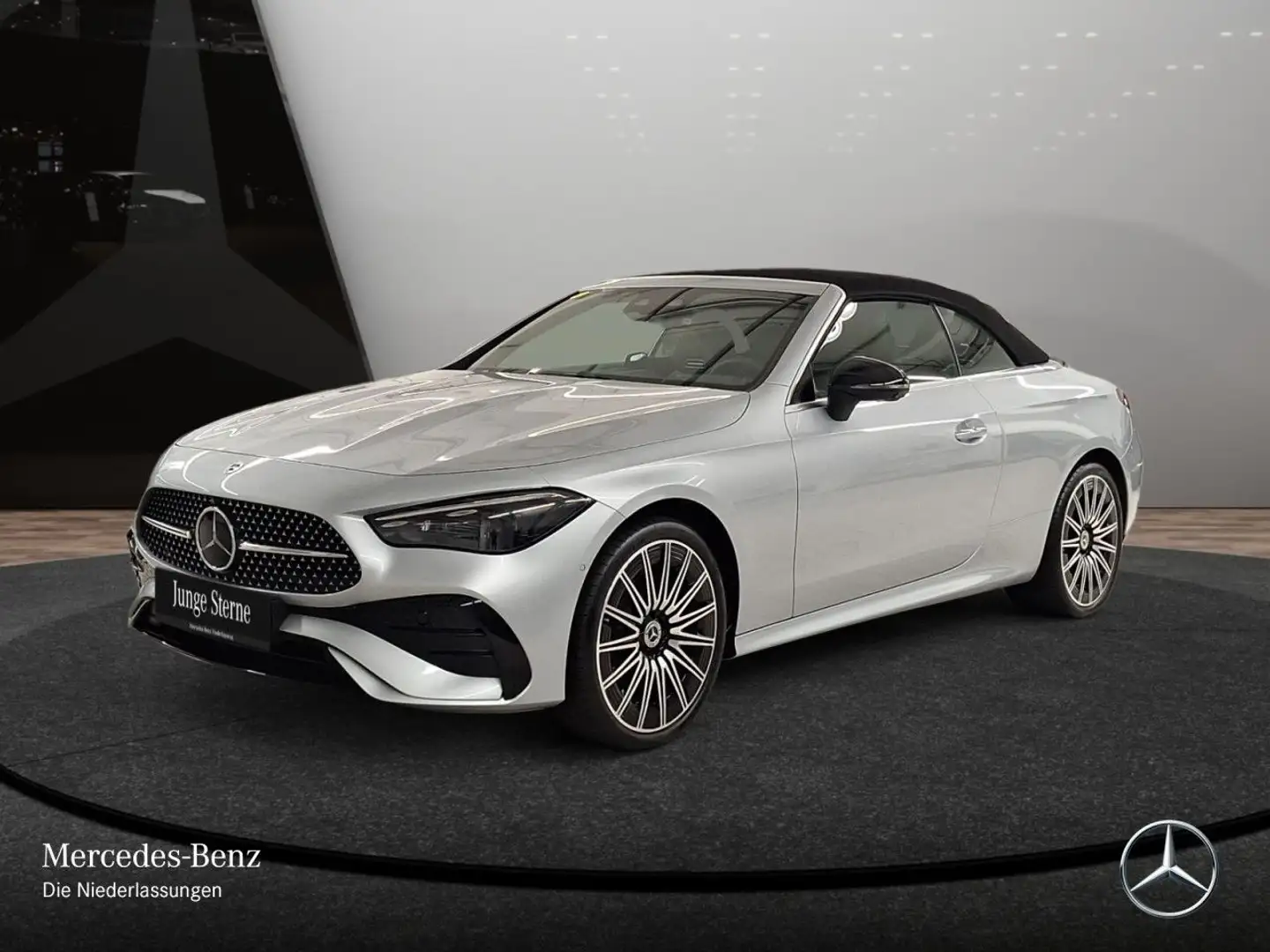 Mercedes-Benz CLE 220 d AMG+NIGHT+AHK+STHZG+BURMESTER+KEYLESS+9G Argent - 2