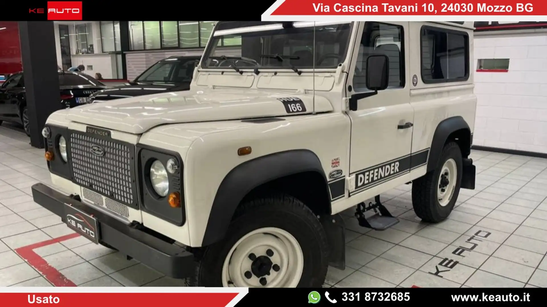 Land Rover Defender Defender 90 2.5 td5 E Bianco - 1