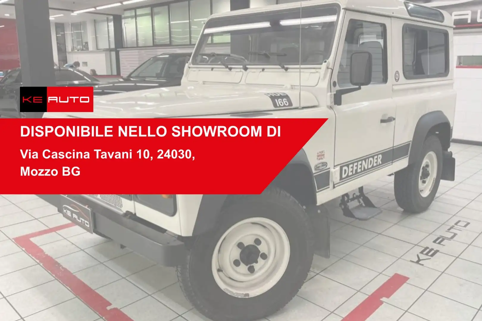Land Rover Defender Defender 90 2.5 td5 E Bianco - 2