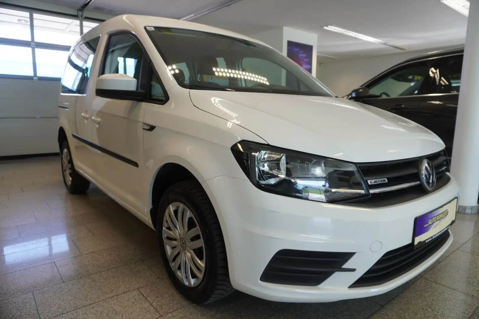 Volkswagen Caddy Kombi 4Motion 2.0TDI Connectivity/Tempomat/Klima Weiß - 2