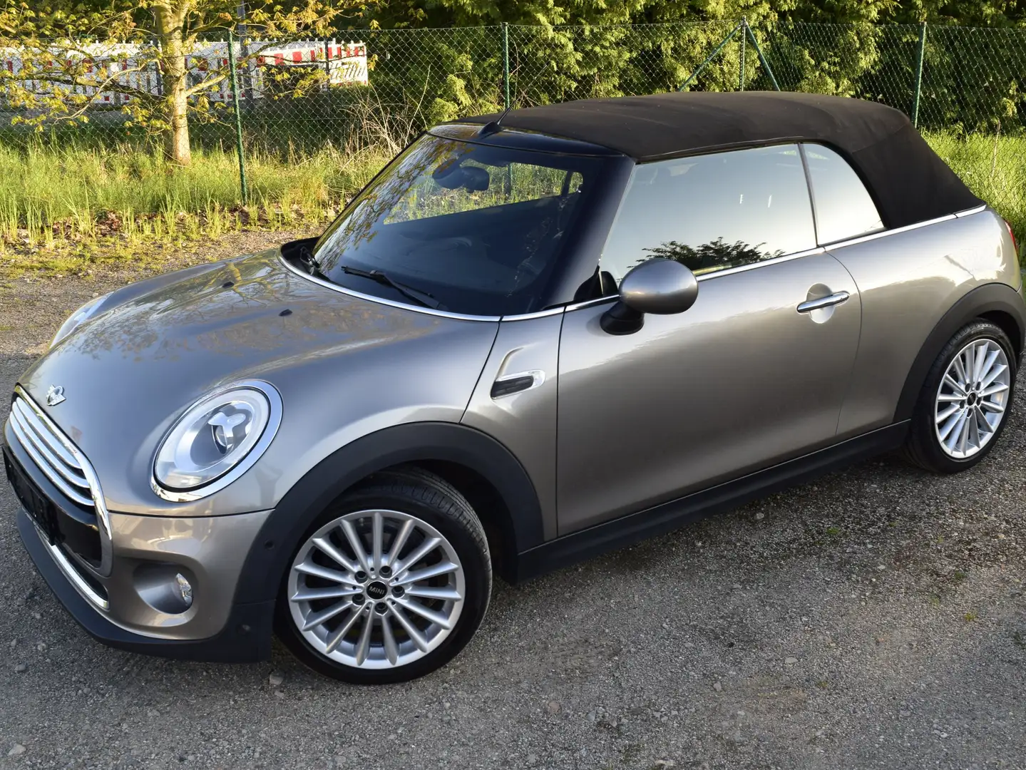 MINI Cooper Cabrio Cooper/AUTOMATIK/WINDSCHOTT/TEILLEDER/SAUBER Срібний - 1