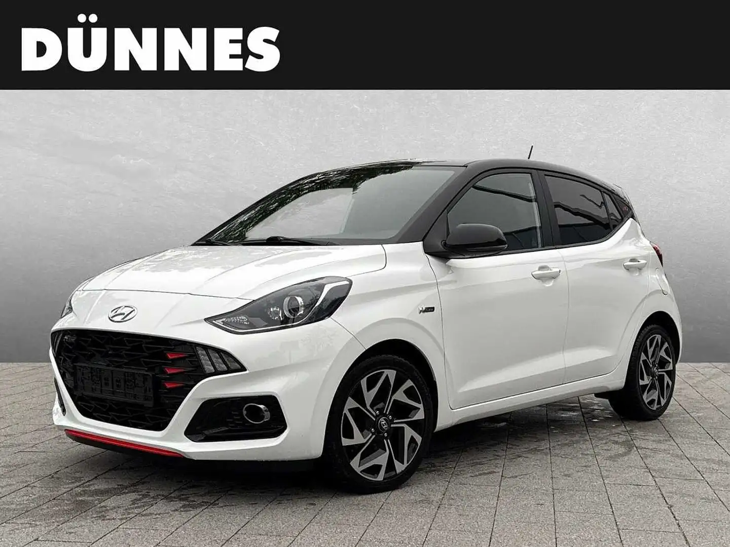 Hyundai i10 1.0 T-GDI N-Line Blanc - 1