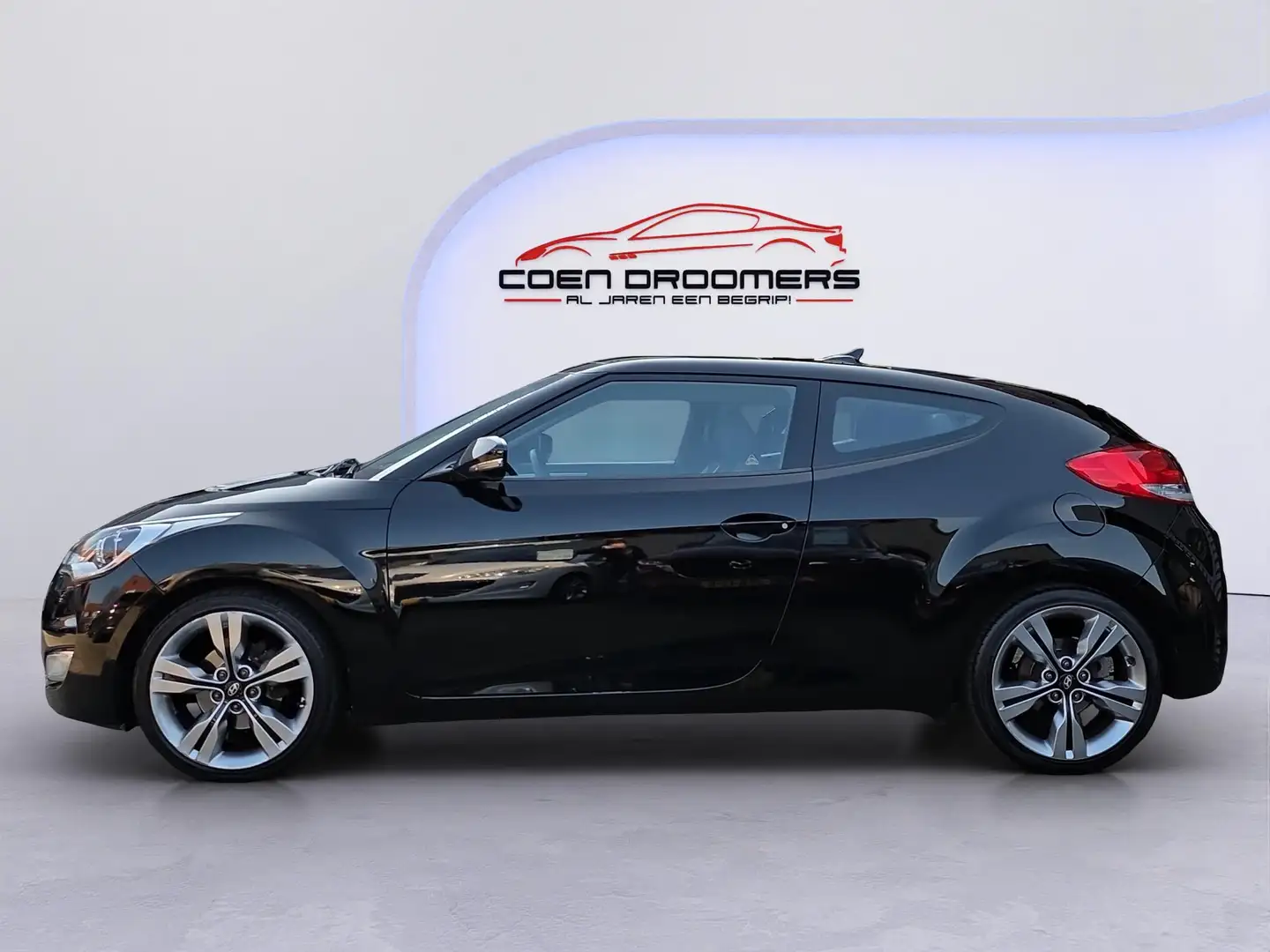 Hyundai VELOSTER 1.6 GDI i-Vision /Apple Carplay/Panodak/Parkeersen Schwarz - 2