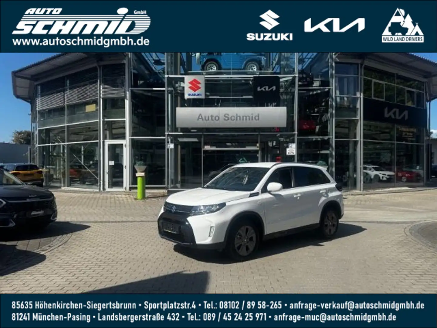 Suzuki Vitara VITARA 1.5 VOLLHYRID ALLRAD AUTOMATIK COMFORT Weiß - 1