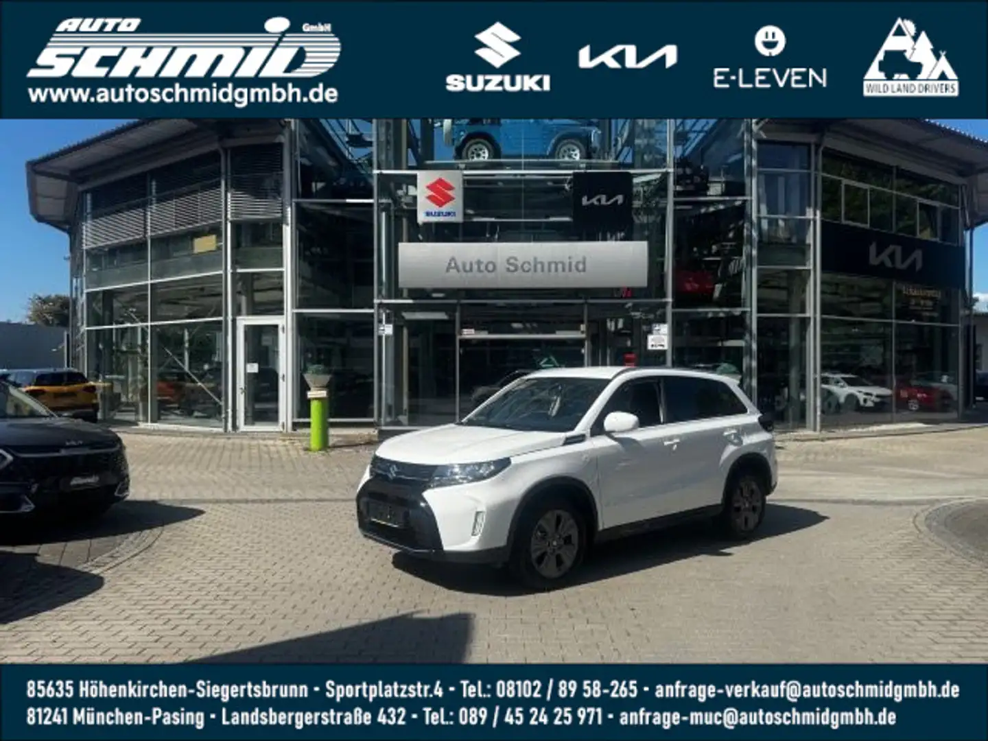 Suzuki Vitara VITARA 1.5 VOLLHYRID ALLRAD AUTOMATIK COMFORT Bianco - 1