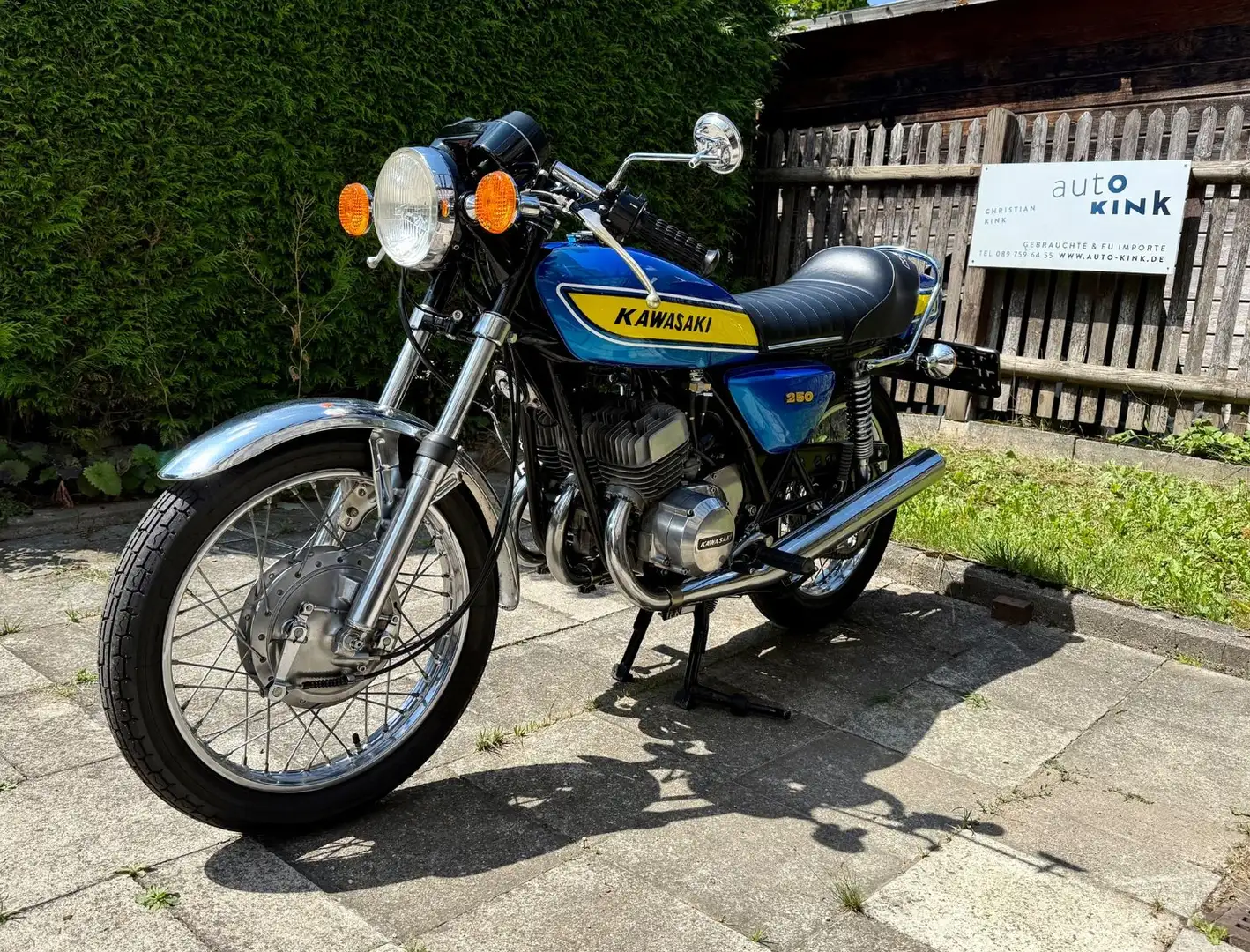 Kawasaki S1 250 Blauw - 1