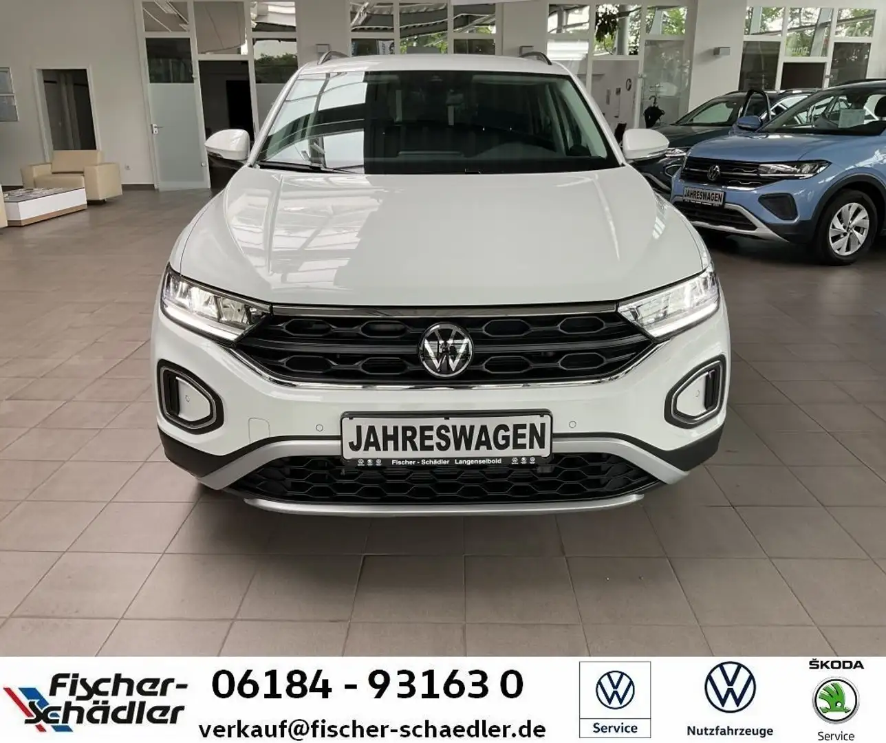 Volkswagen T-Roc T-ROC Life 1.0TSI*Navi*LED*SitzHz.*Dig.Cockpit*A Blanco - 2
