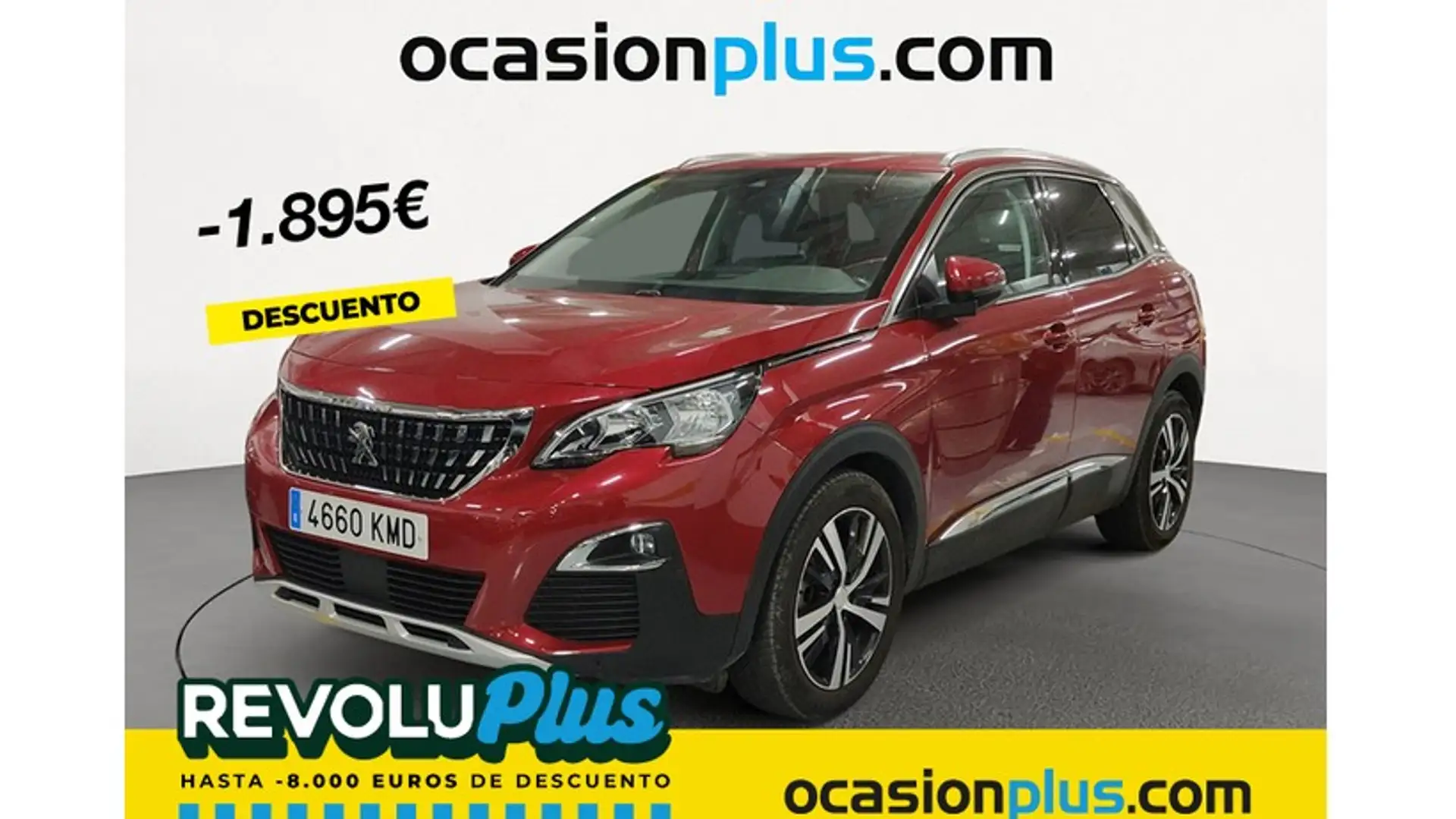 Peugeot 3008 1.6 BlueHDi Allure 120 Rot - 1