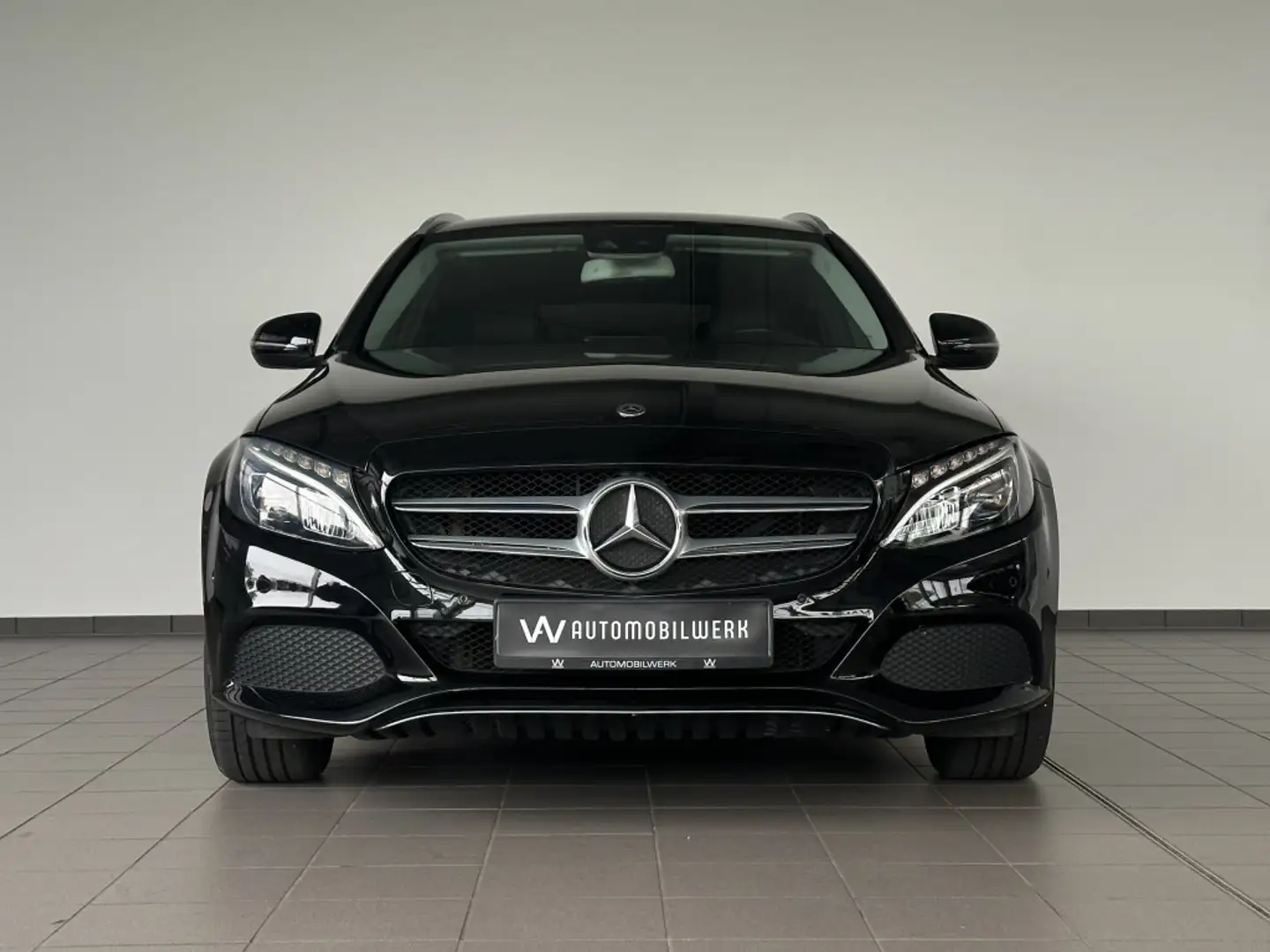Mercedes-Benz C 180 MB|Advangard|PDC|LED|SZH|TEMPO|NAVI|9G Zwart - 2
