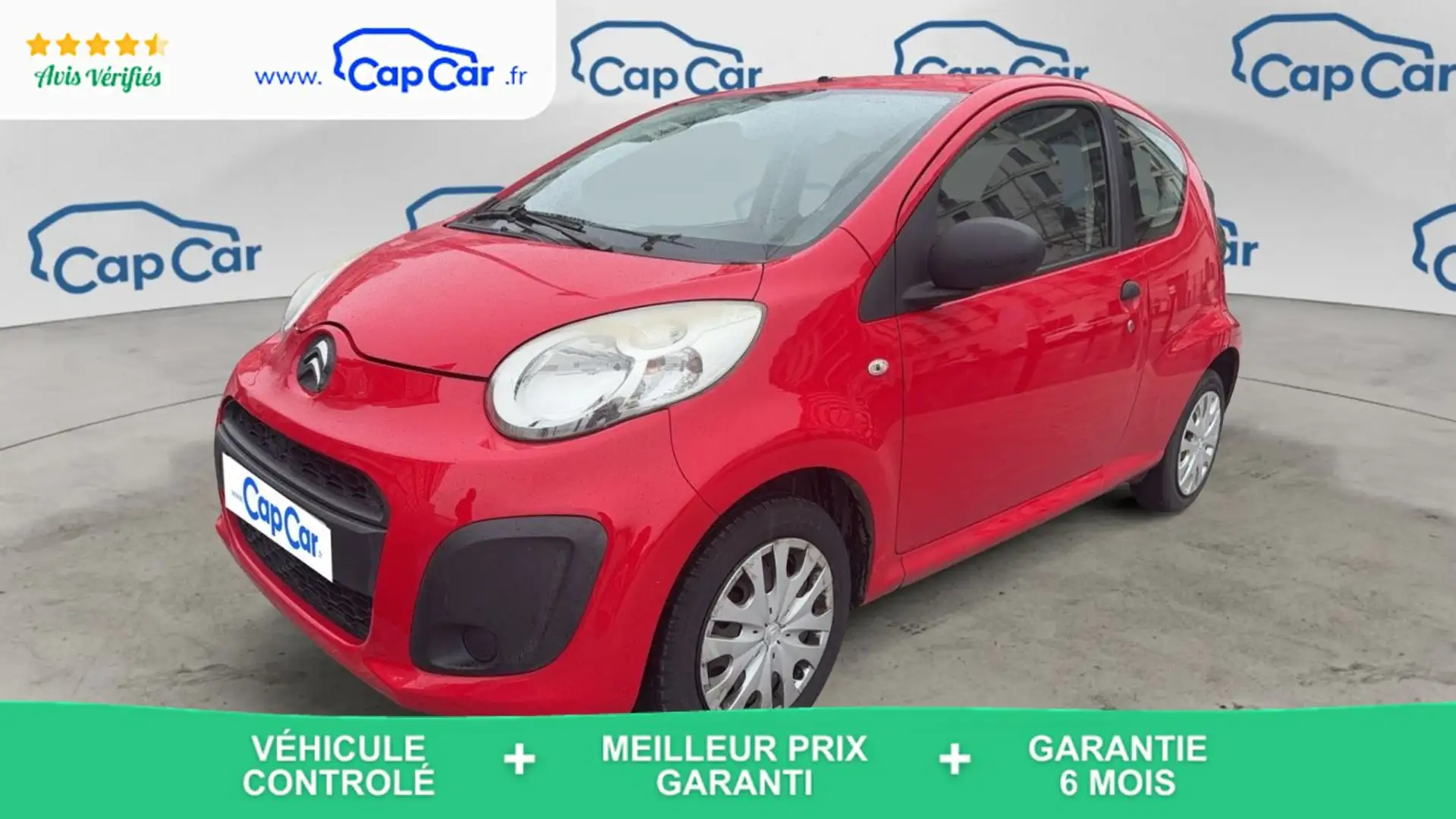 Citroen C1 1.0 68 Confort Rouge - 1