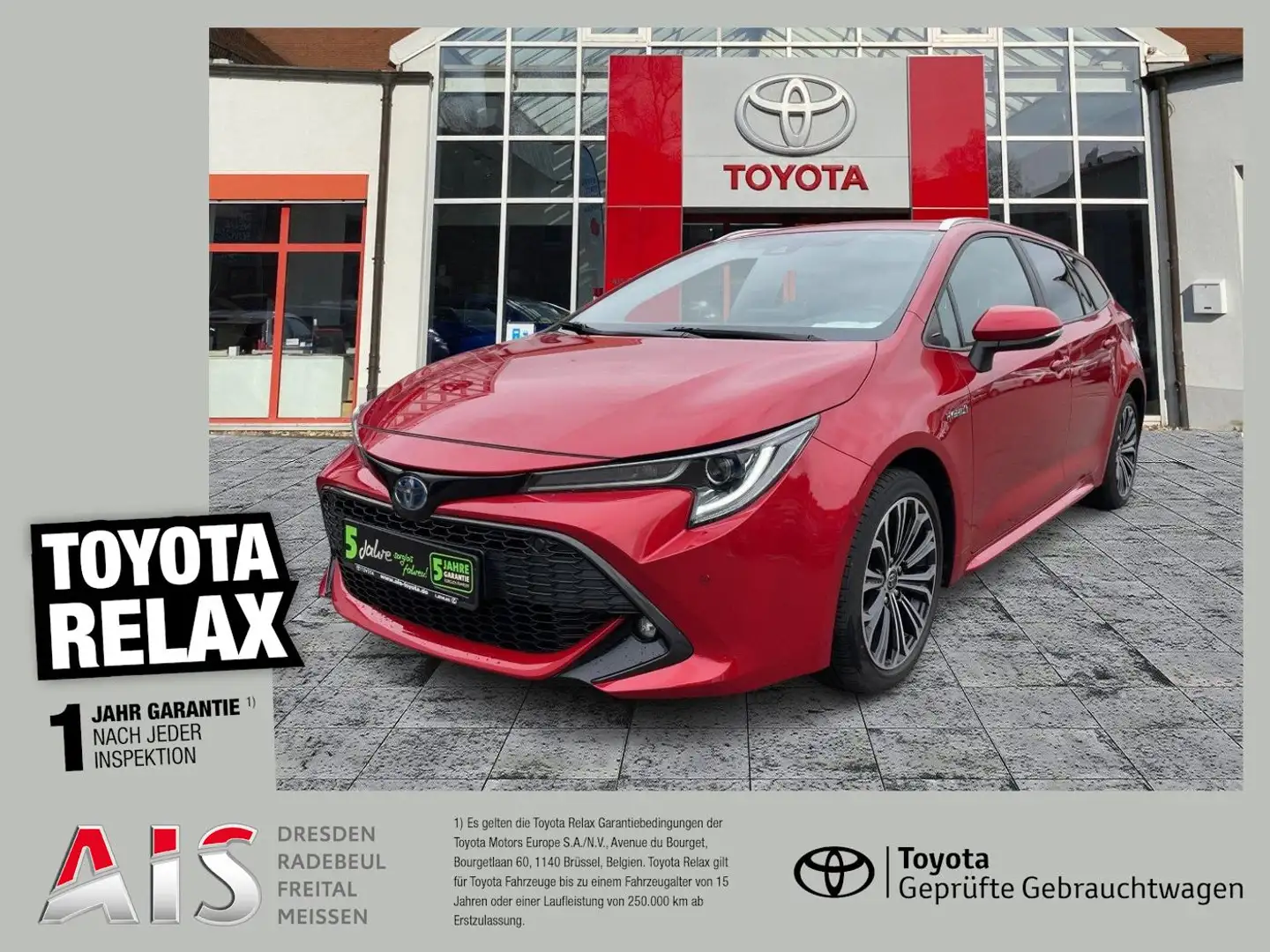 Toyota Corolla TS 2.0 Hybrid Team D ACC*KAM*DAB*SHZ*LED Rood - 1