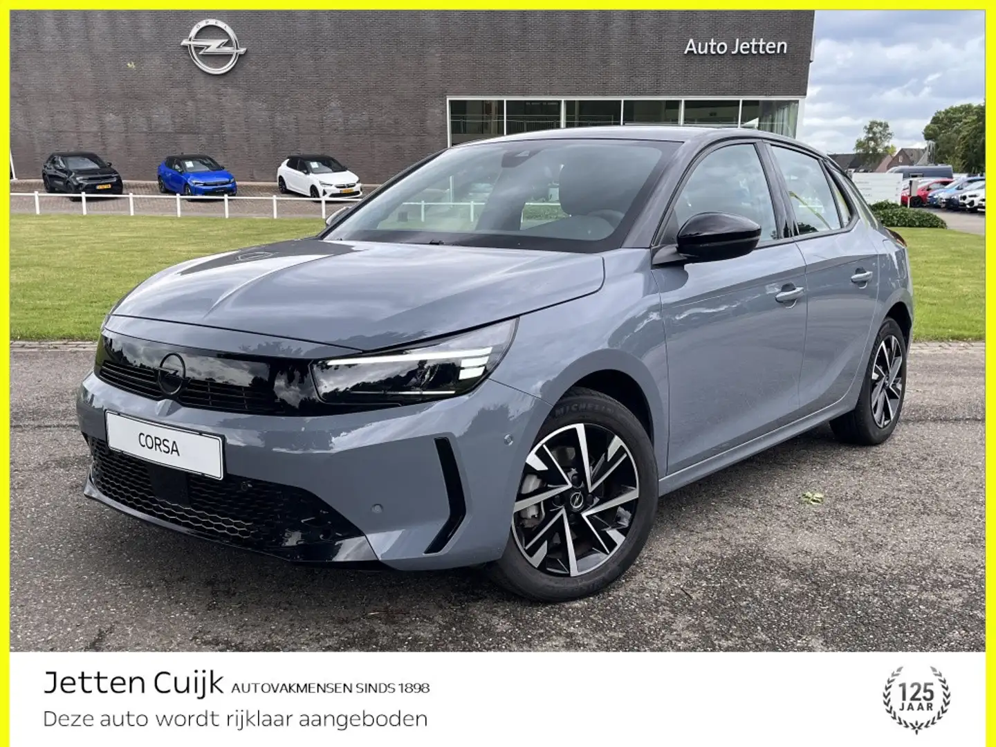 Opel Corsa 1.2 Turbo GS #RIJKLAAR# | Sensoren | Draadloze Car Gris - 1
