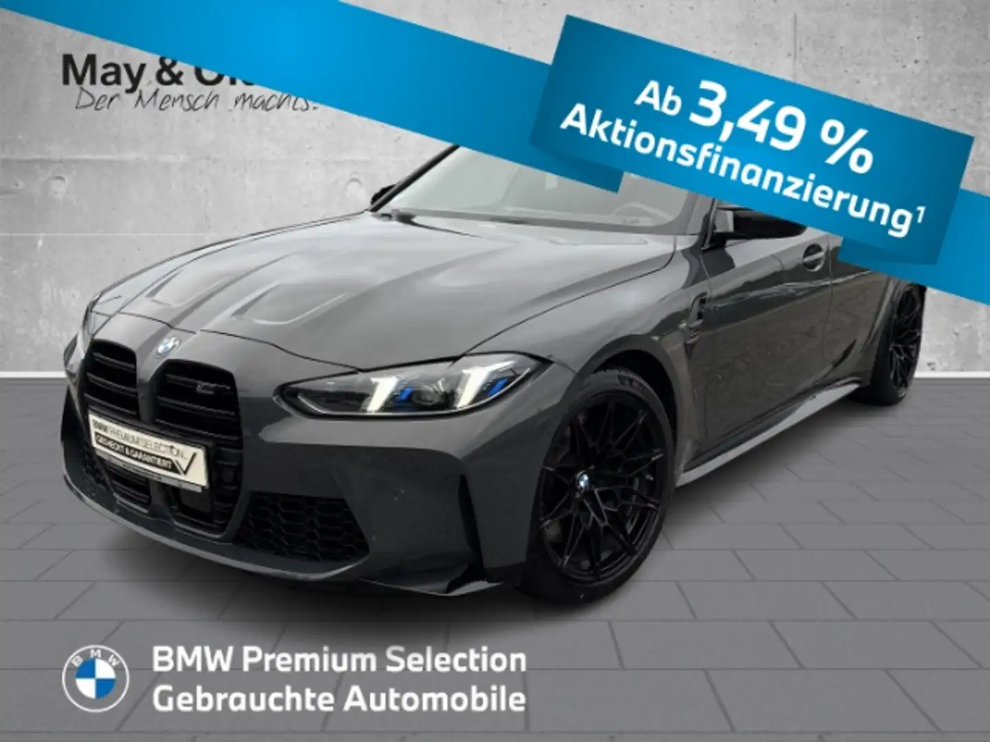 BMW M3 Competition M xDrive Touring 360° HuD H/K ACC Grau - 1