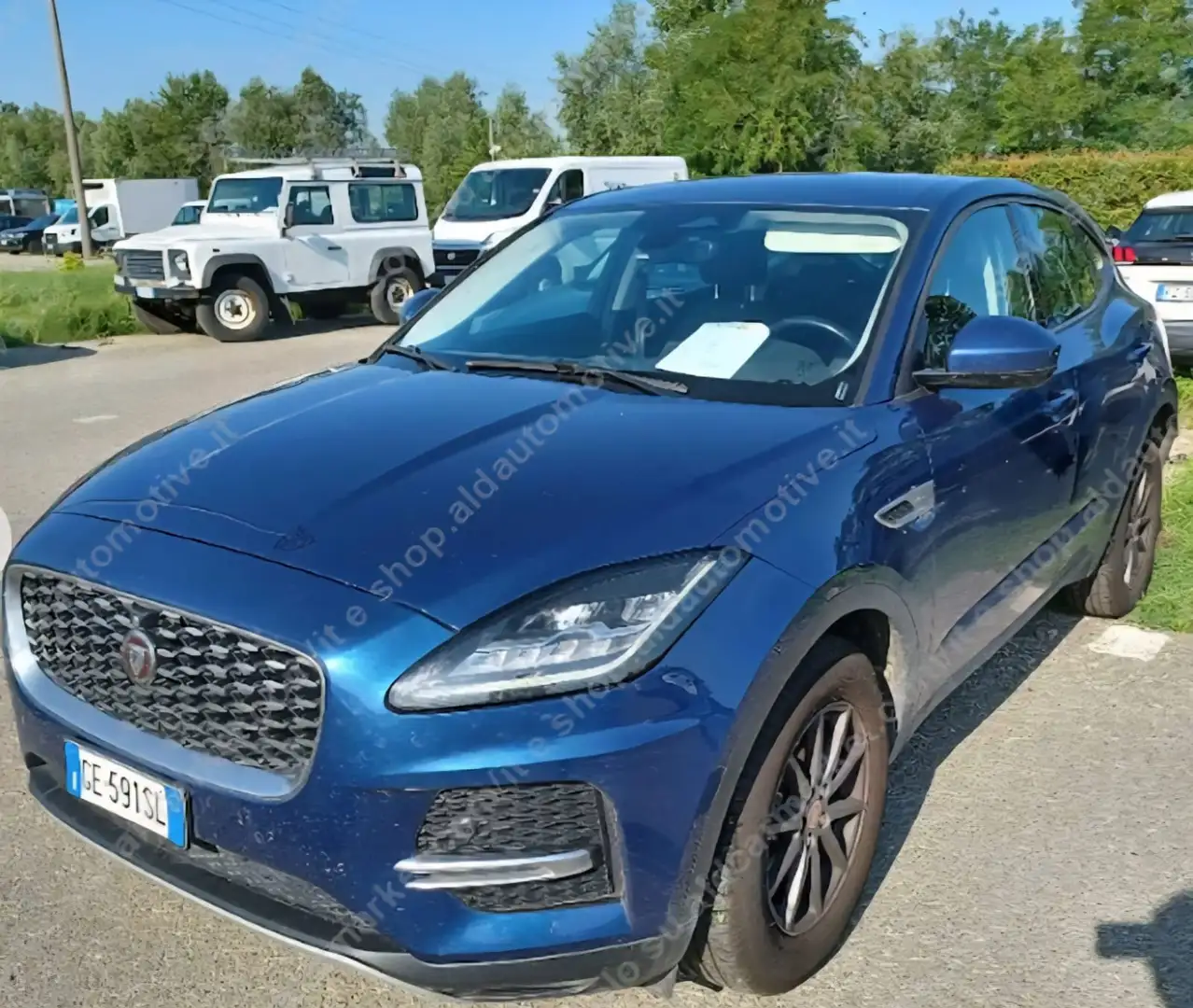 Jaguar E-Pace 2.0d 163cv 4WD 4x4 AUTOMATICA Blu/Azzurro - 2