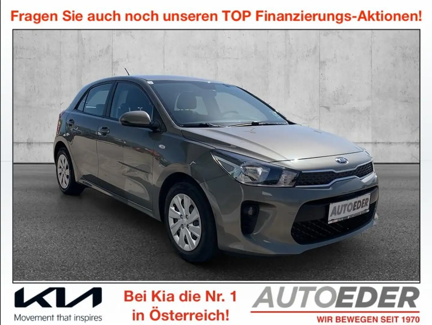Kia Rio 1,25 MPI Titan ISG Grün - 1