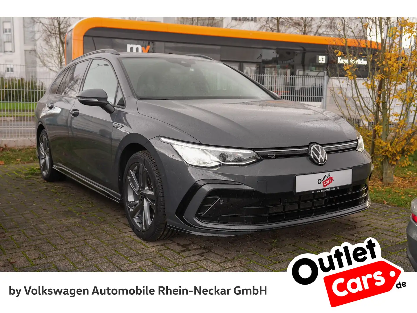 Volkswagen Golf Variant Golf VIII Variant 1.5 TSI R-Line Navi AHK LED uv Grau - 2