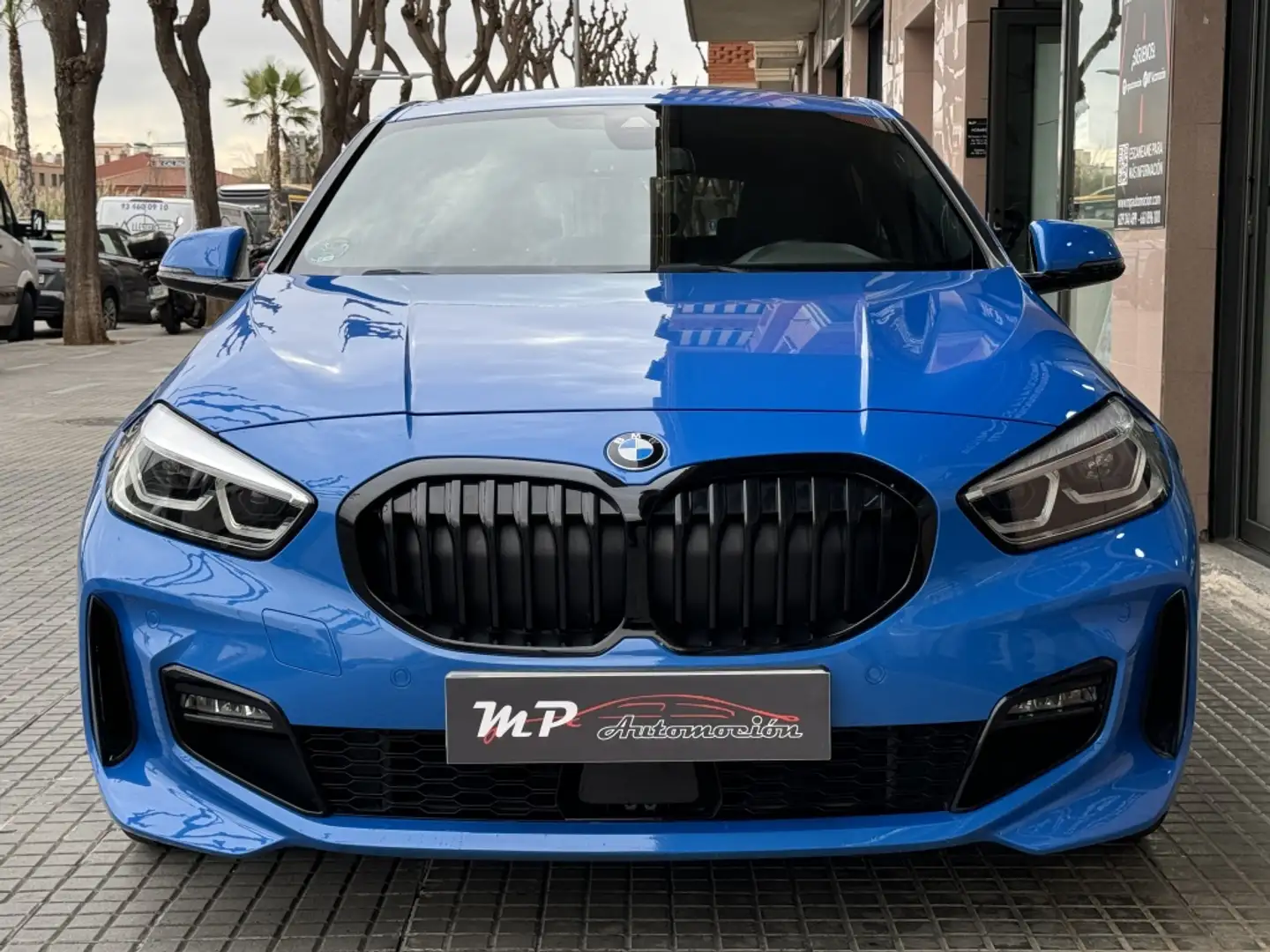 BMW 120 120iA M Sport Azul - 2