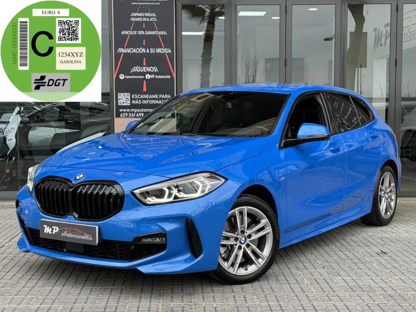 BMW 120 120iA M Sport Azul - 1