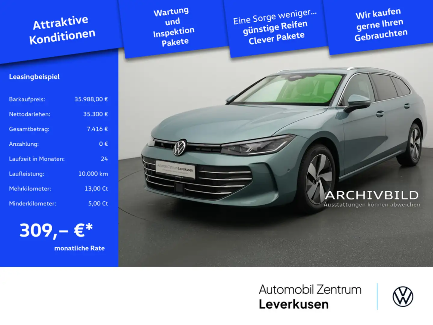 Volkswagen Passat DSG KAM ACC SHZ SITZBELÜFTUNG Schwarz - 1