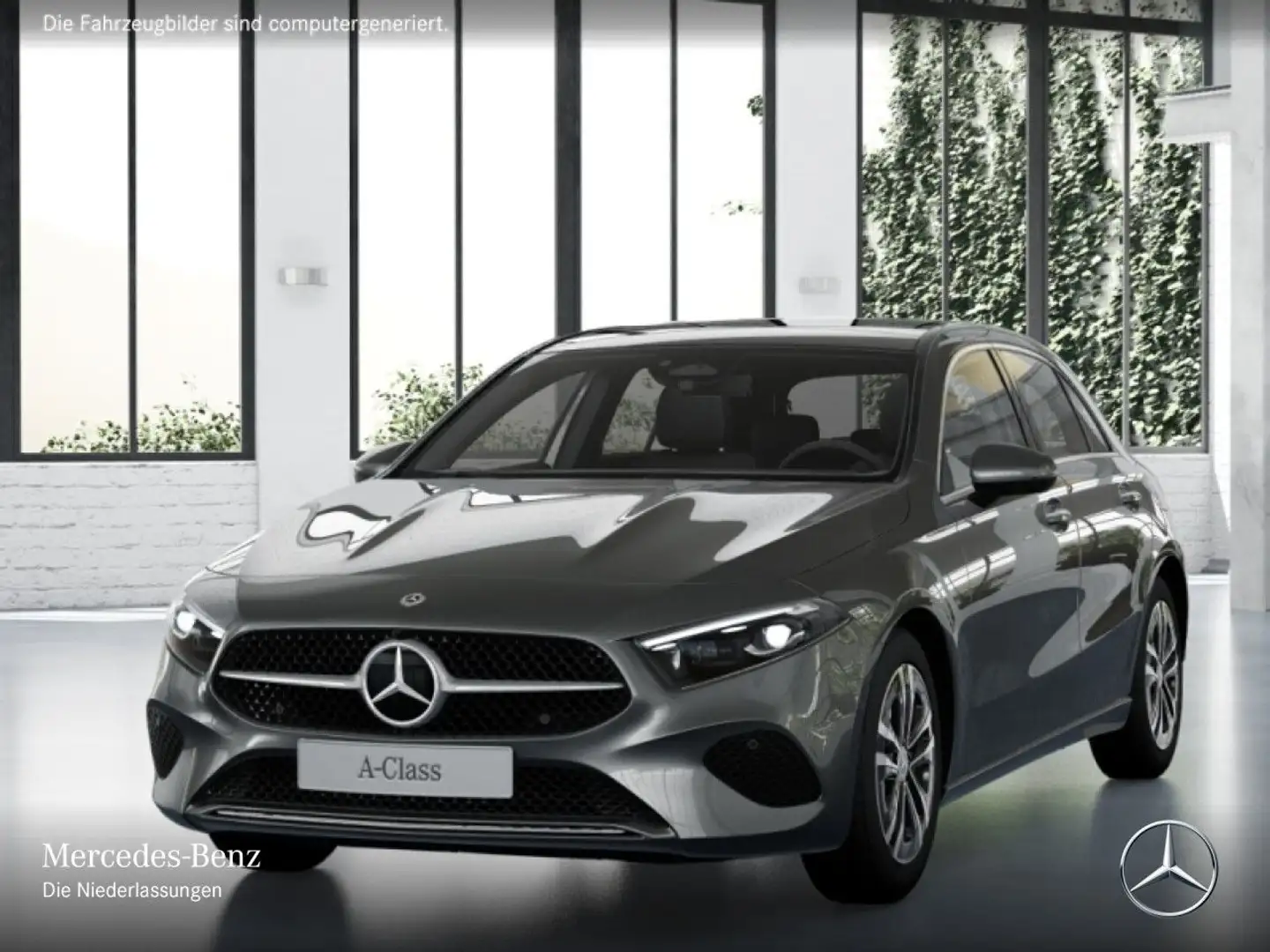 Mercedes-Benz A 250 4M PROGRESSIVE+PANO+AHK+MULTIBEAM+KAMERA+8G Grau - 2