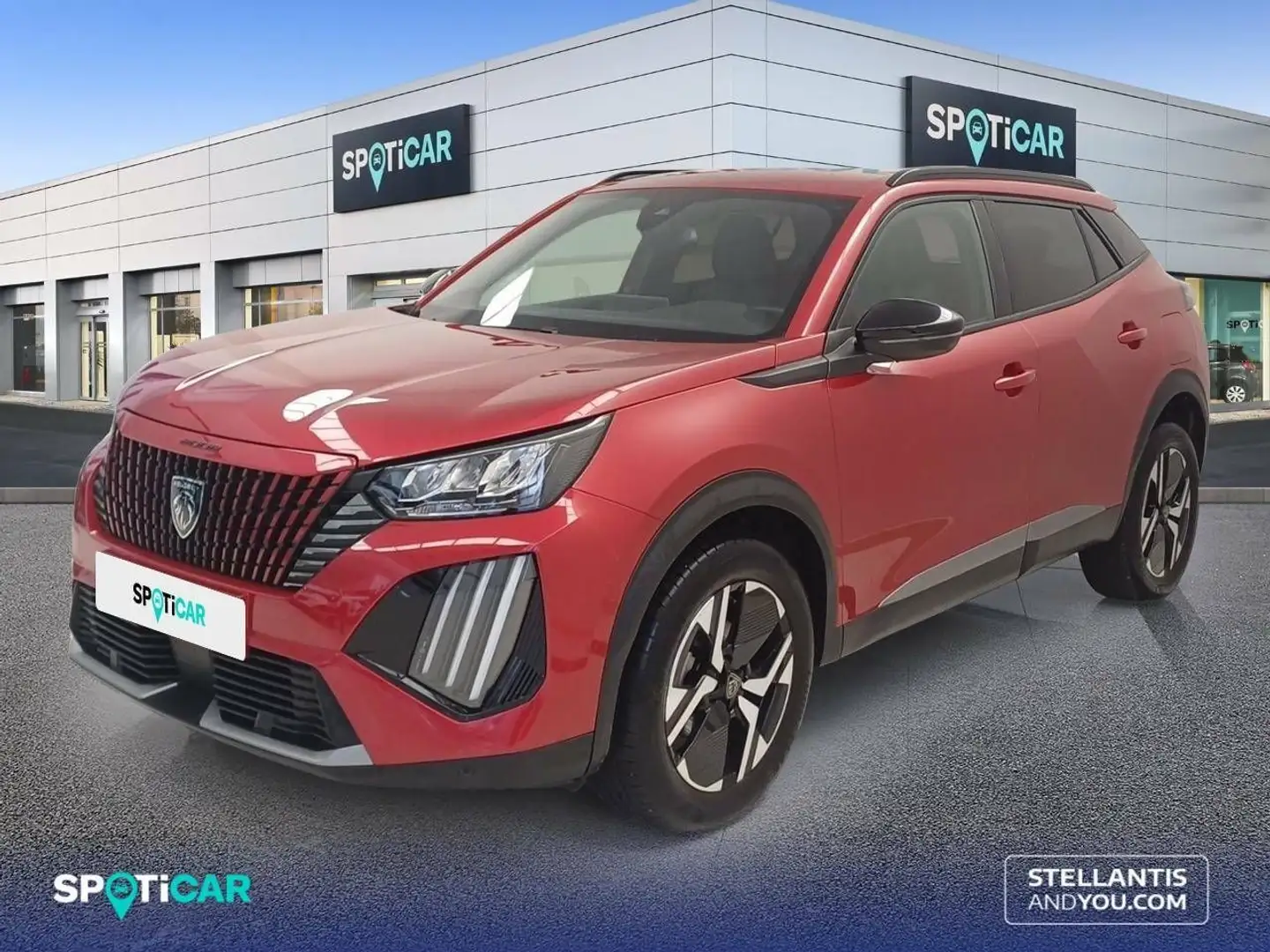 Peugeot 2008 1.2 PureTech S&S Allure 100 Rojo - 1