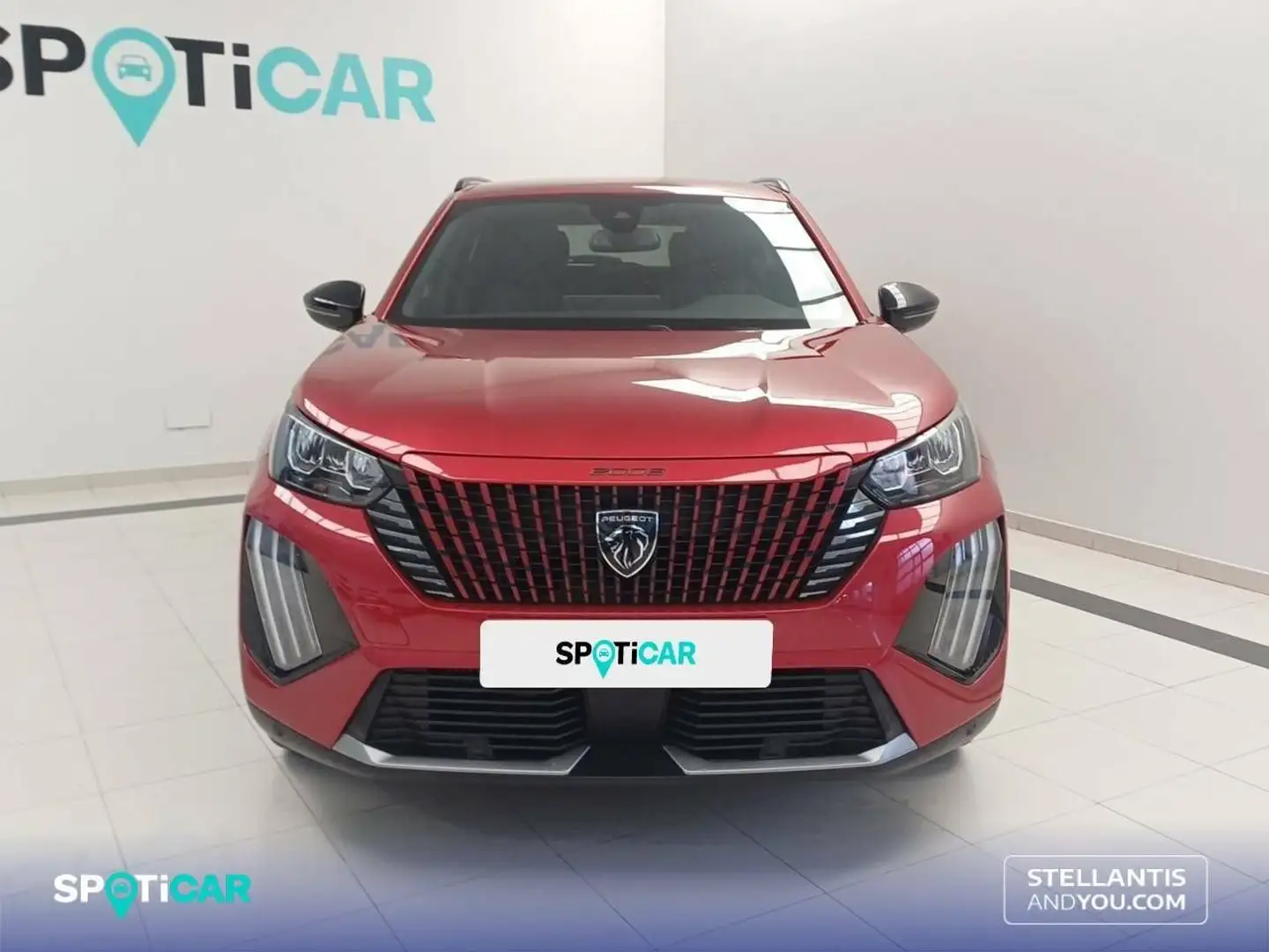 Peugeot 2008 1.2 PureTech S&S Allure 100 Rojo - 2