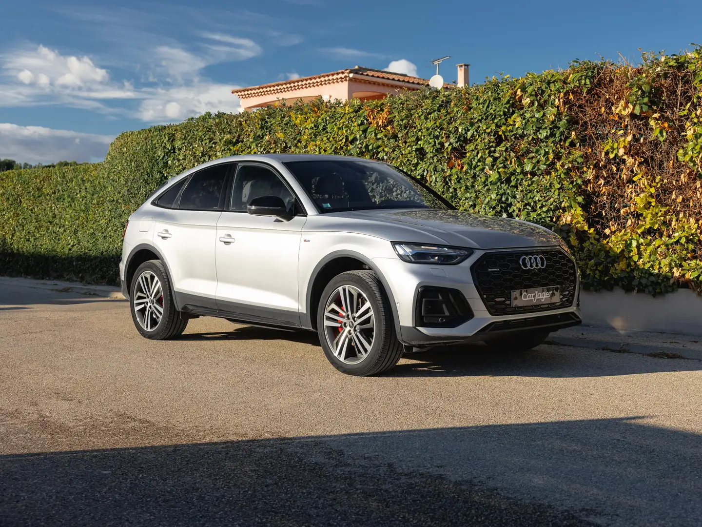 Audi Q5 Sportback II 50 TFSI e Argent - 1