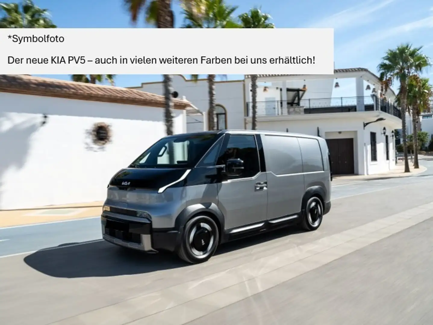 Kia PV5 Cargo 3DR 71,2kWh L2H1 Vision Weiß - 1