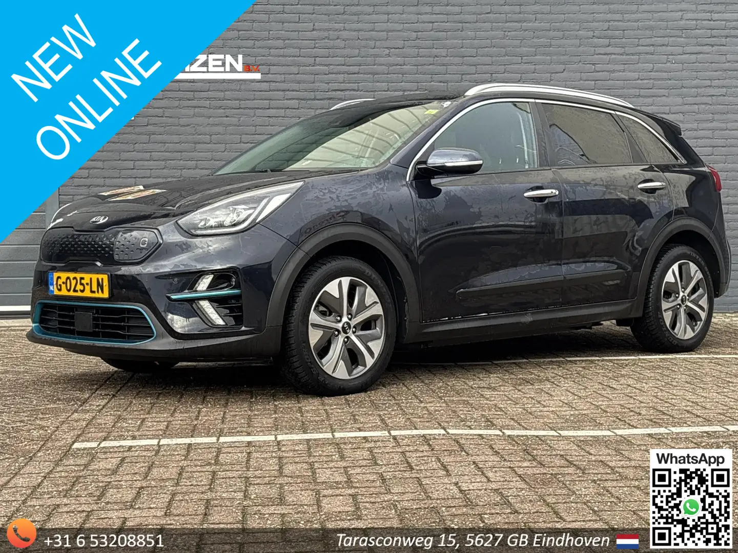 Kia e-Niro ExecutiveLine 64 kWh | € 12.350,- NETTO! | Leder | Bleu - 1