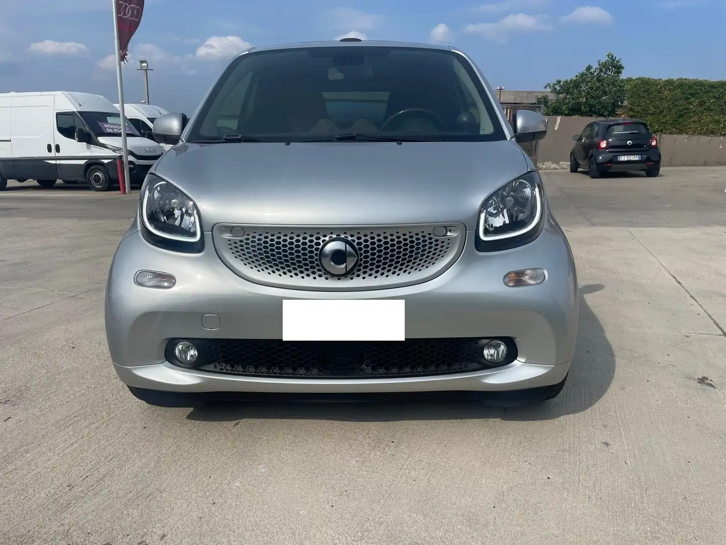 smart forTwo fortwo 70 1.0 twinamic cabrio Perfect Argento - 1