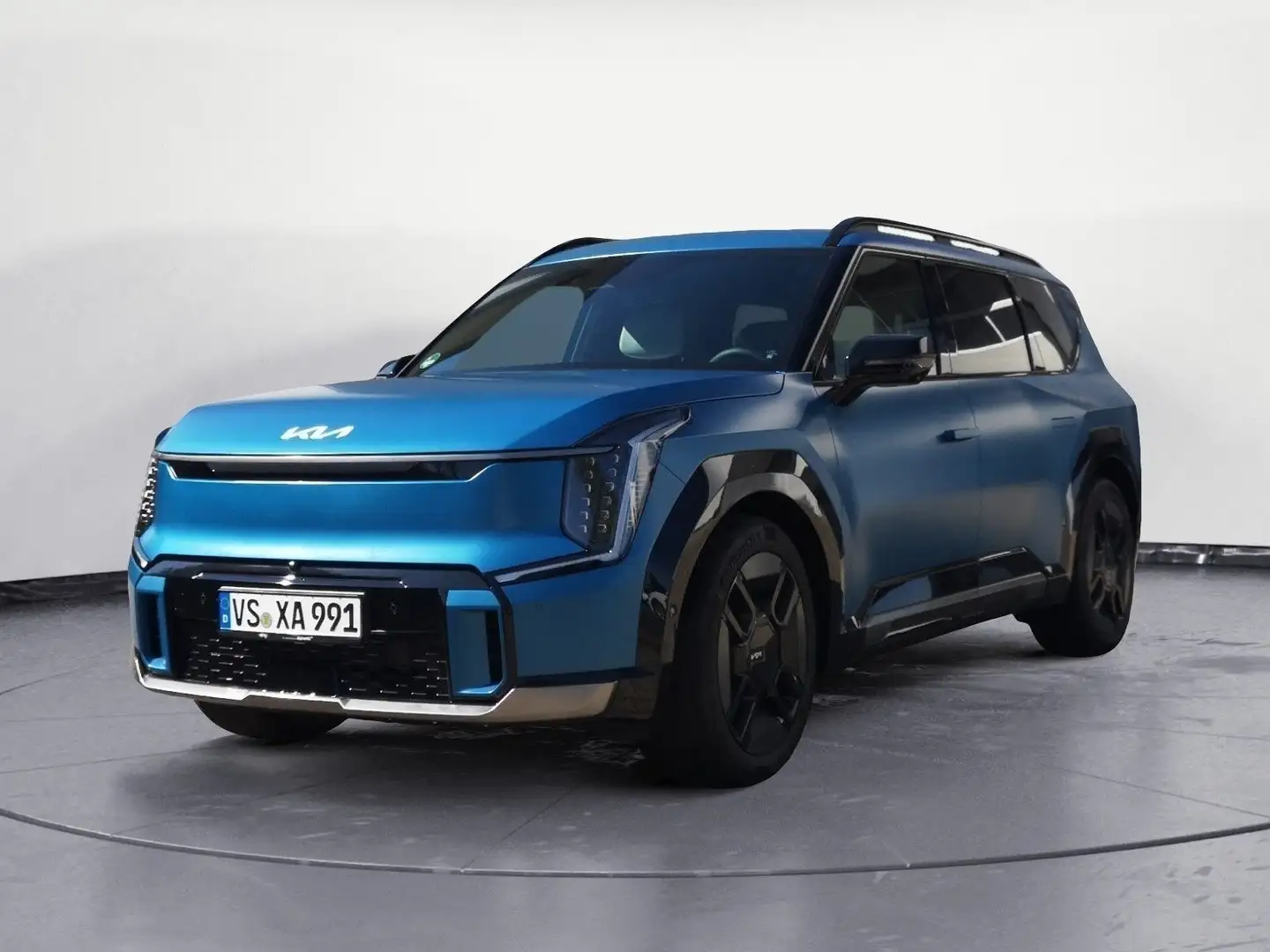 Kia EV9 GT-LINE AWD Matt-Lackierung 6-Sitzer (Relax) Blue - 2