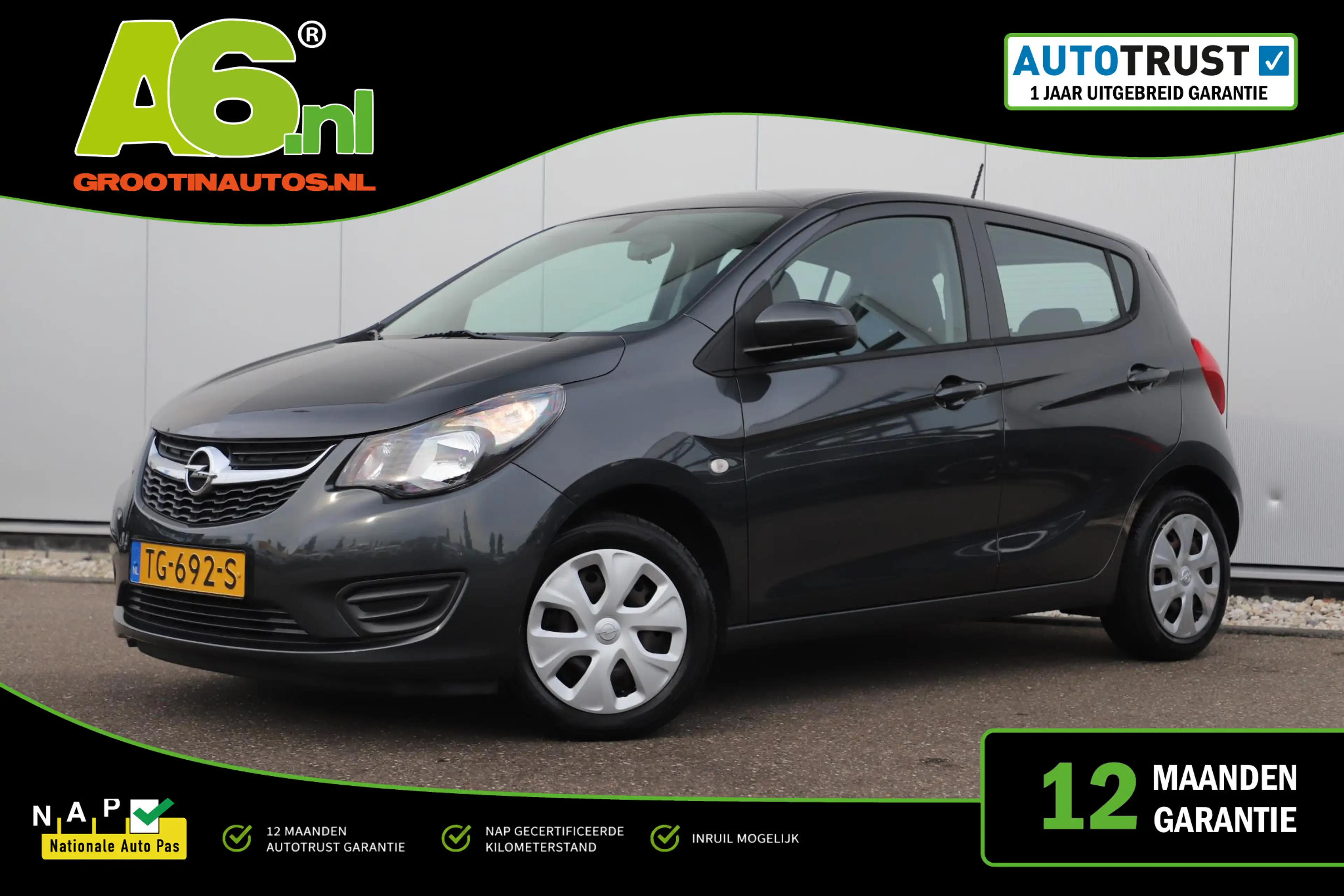Opel Karl 1.0 ecoFLEX Edition Airco Radio Bluetooth Elektris