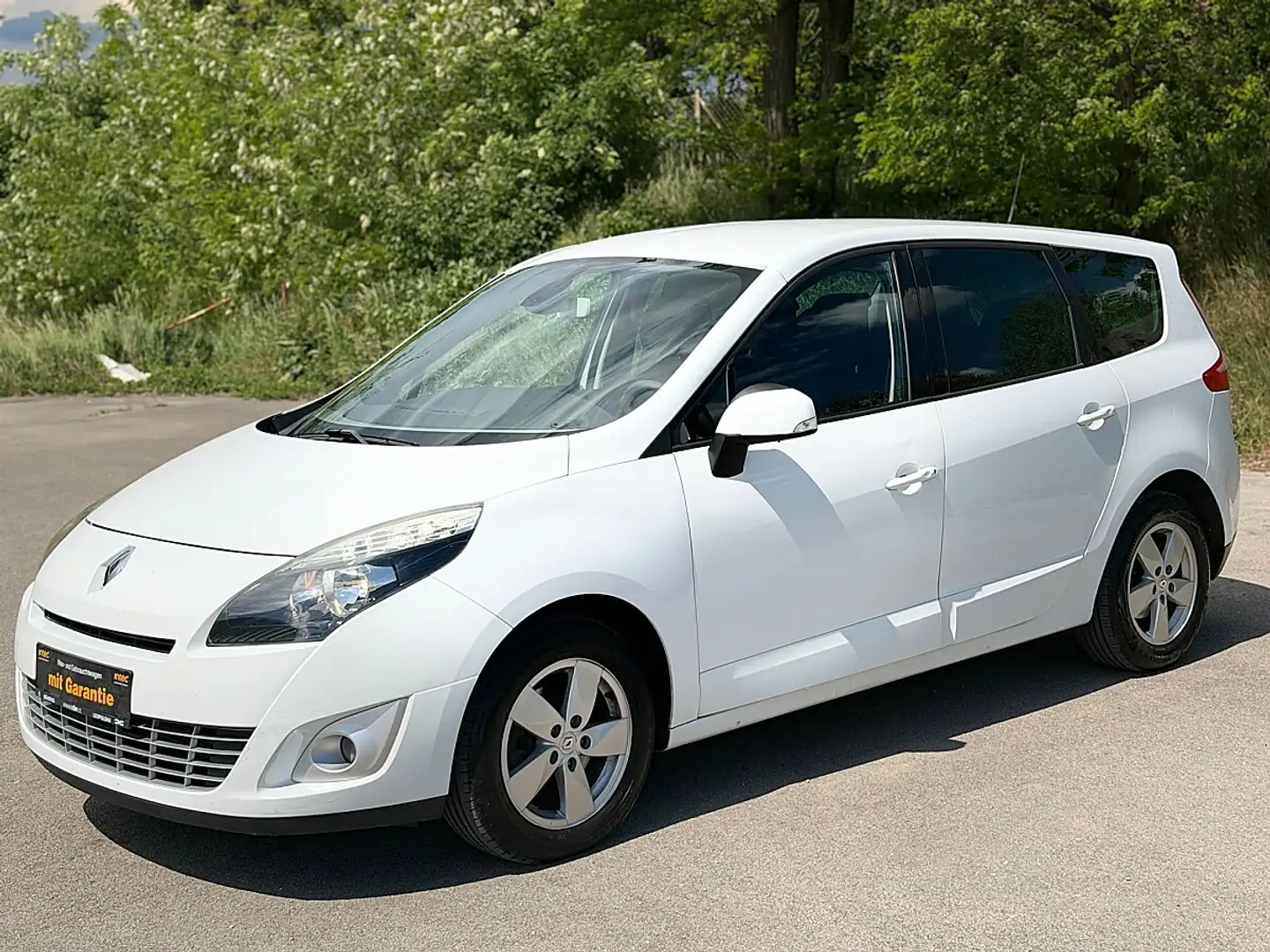 Renault Grand Scenic Grand Scénic III 1,9 dCi 1.Besitz Serviceheft ... Weiß - 2