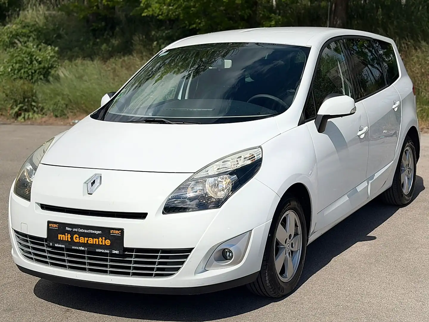 Renault Grand Scenic Grand Scénic III 1,9 dCi 1.Besitz Serviceheft ... Weiß - 1