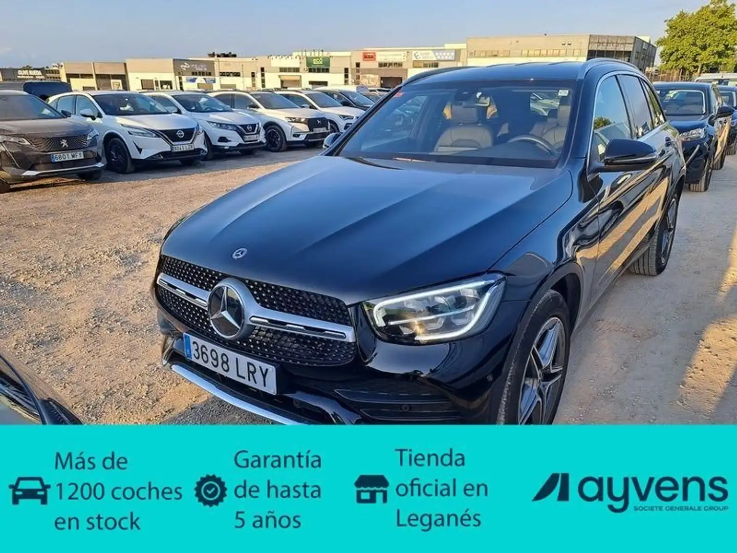 Mercedes-Benz GLC 200 200d 4Matic 9G-Tronic Negro - 1