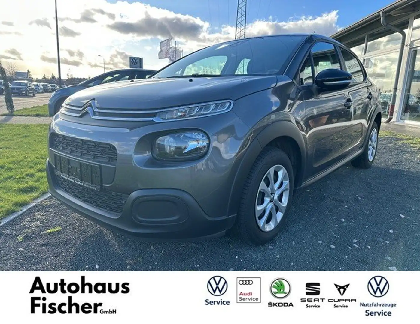 Citroen C3 Pure Tech 83 S&S FEEL Grijs - 1