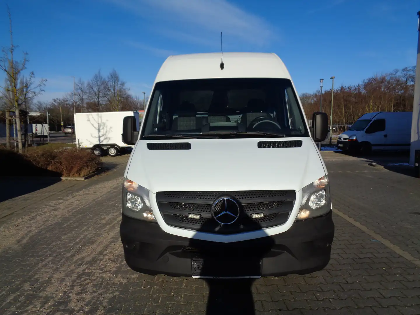 Mercedes-Benz Sprinter 519 CDI MAXI;HOCH+LANG;KLIMA;NAVI; Blanc - 2