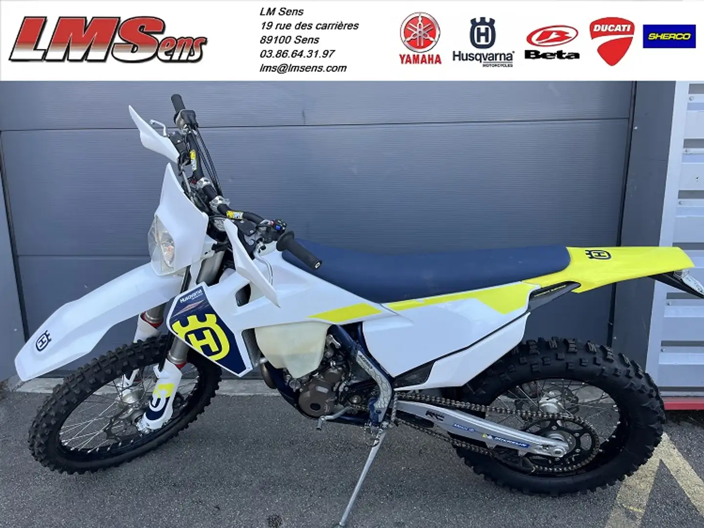 Husqvarna FE 350 Blanc - 2