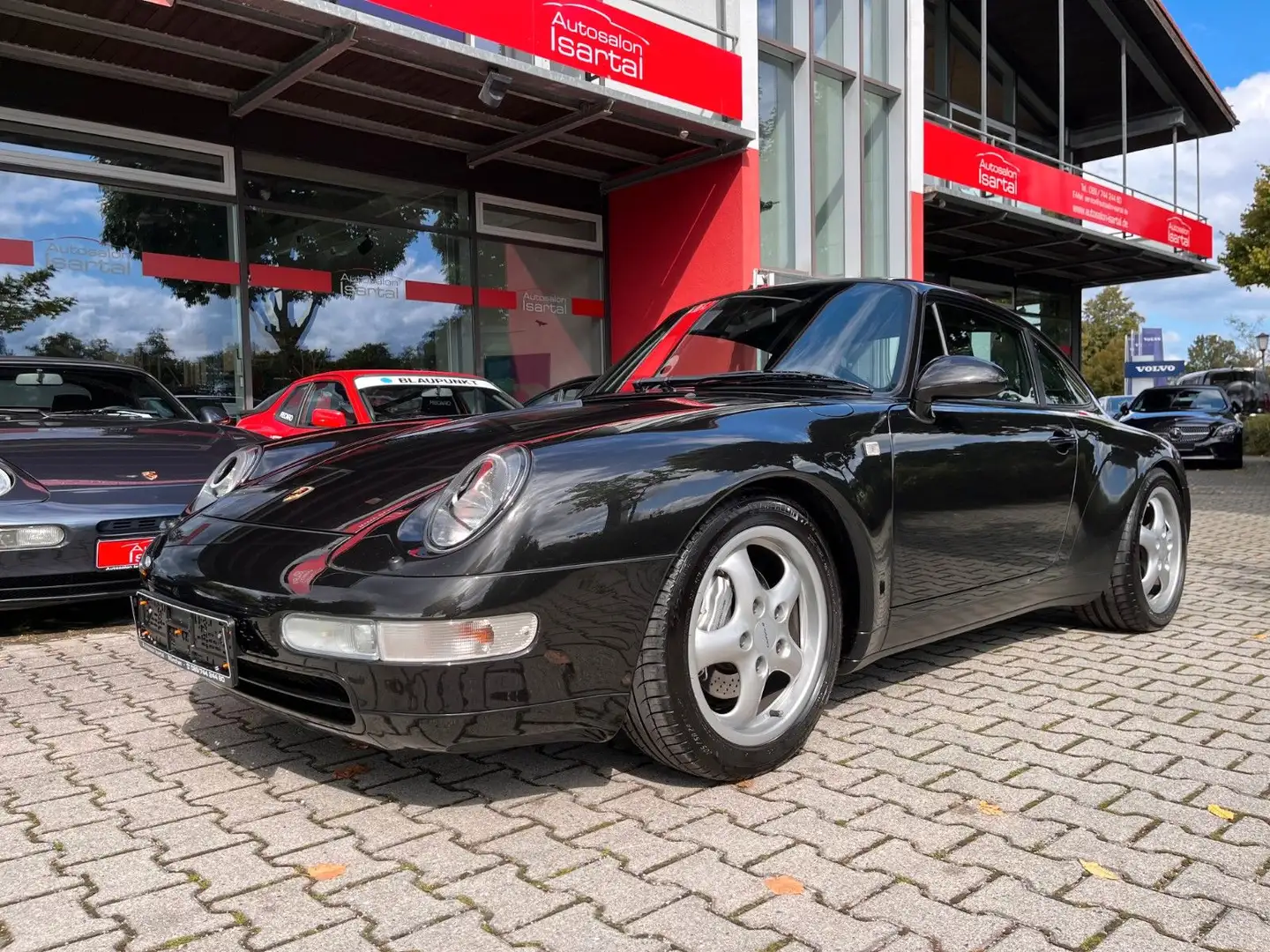 Porsche 993 C 4 Coupé -dt. -Top-original- gr. KD neu! Nero - 2