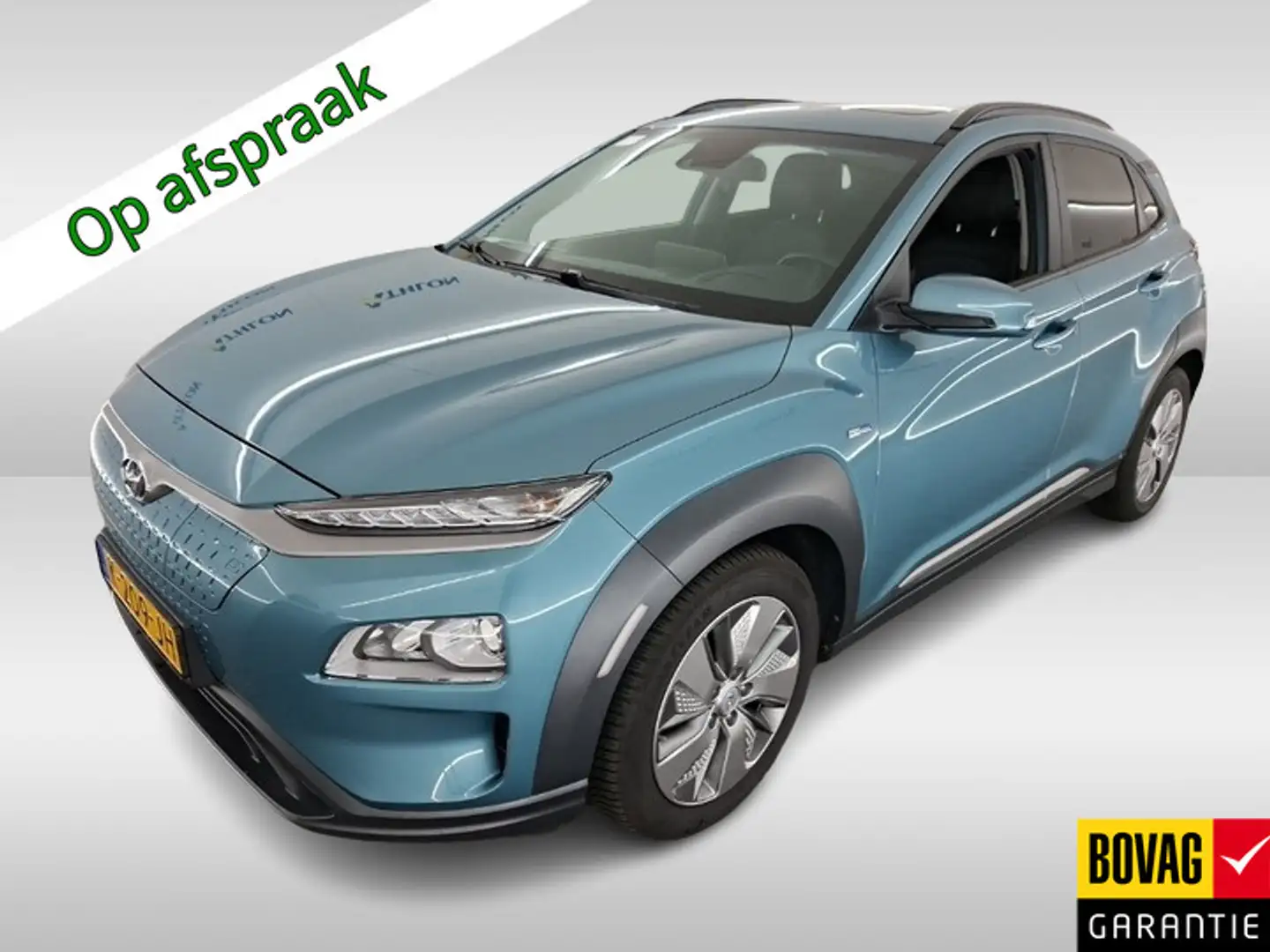 Hyundai KONA EV Fashion 64 kWh (204 PK) 2e-Eig,. & Dealer-Onder Blauw - 1