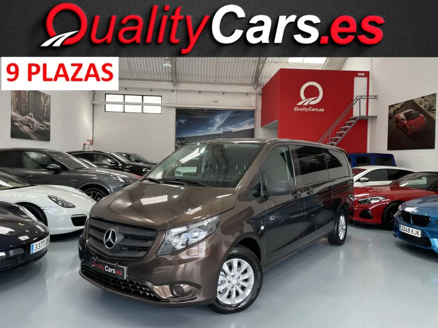 Mercedes-Benz Vito Tourer 111 CDI Pro Extralarga Marrón - 1