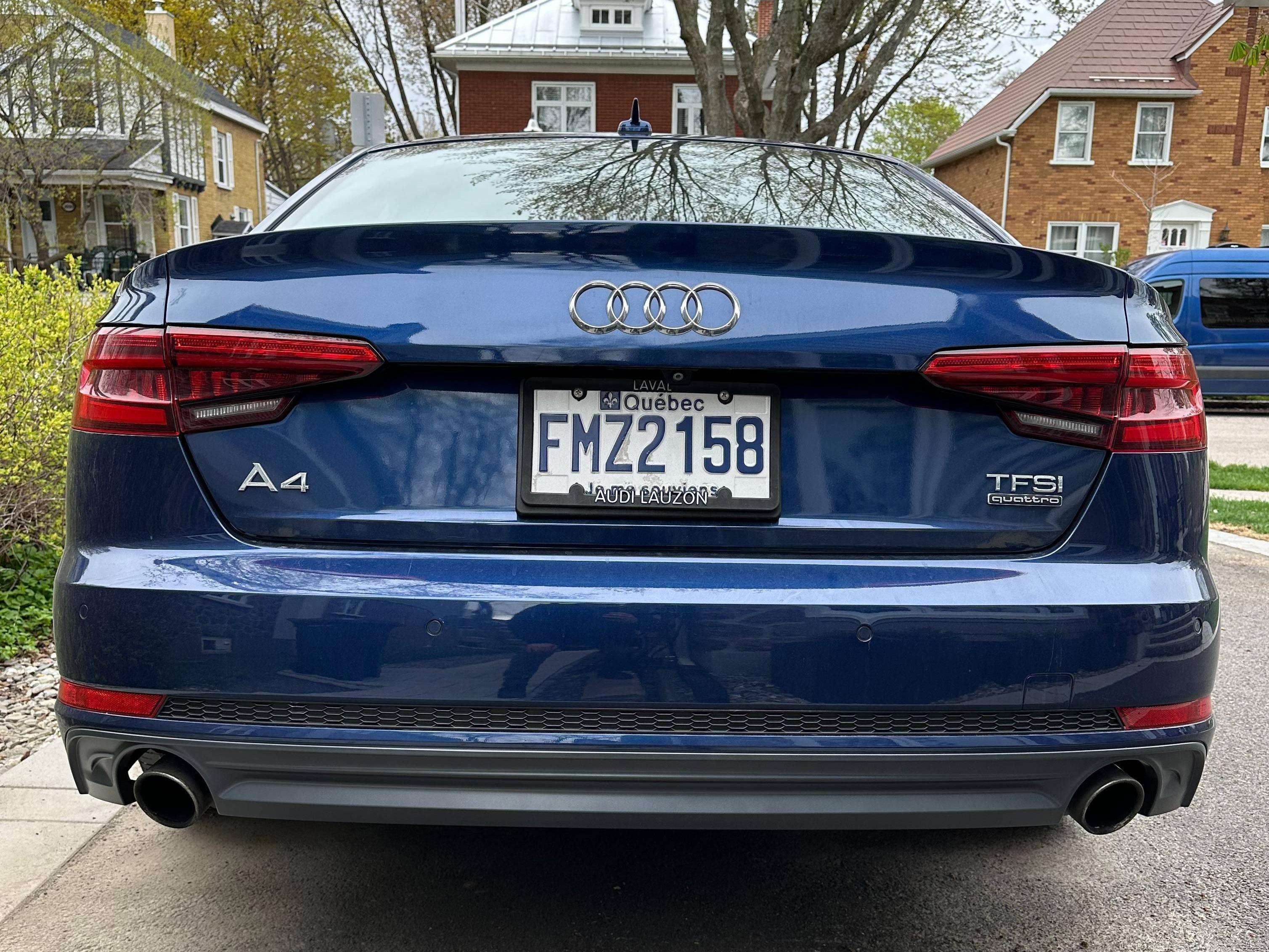 2018 Audi A4 Sedan 2.0 TFSI quattro Progressiv S Tronic alt 4