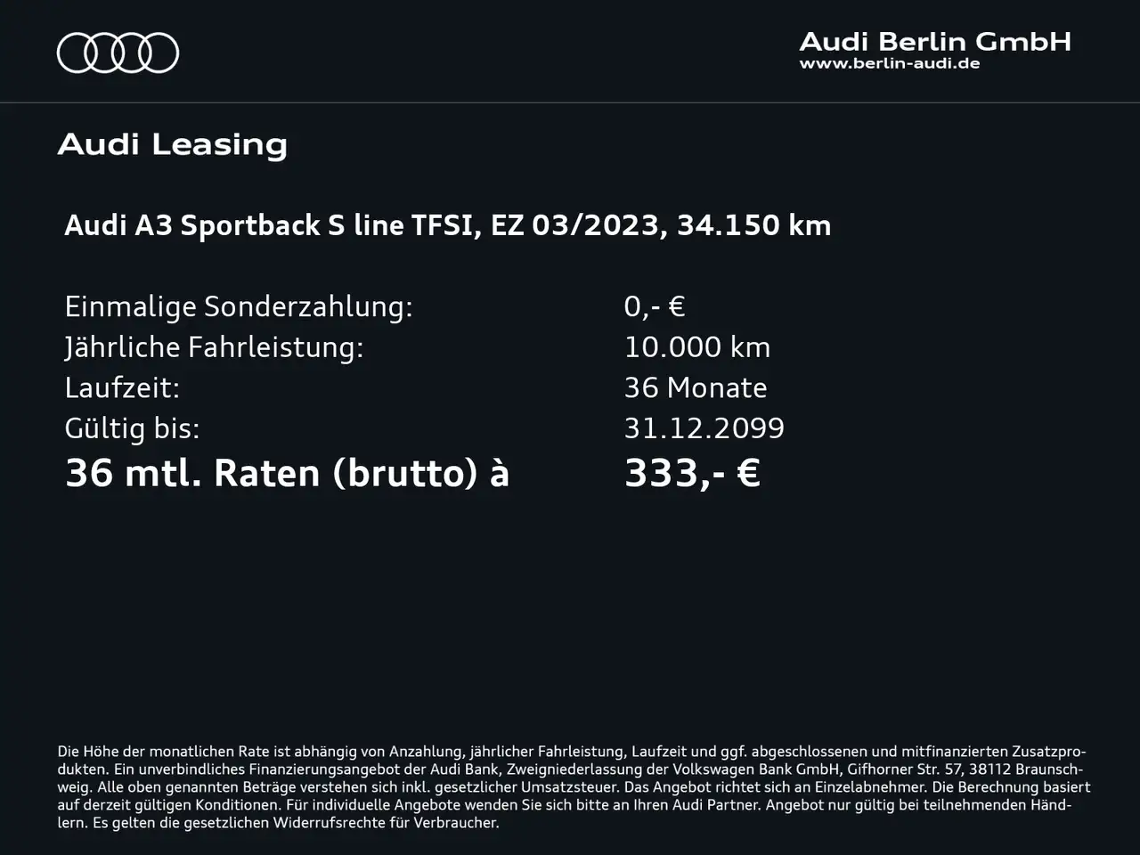 Audi A3 S line 35 TFSI 6-G. MATRIX NAVI RFK 2