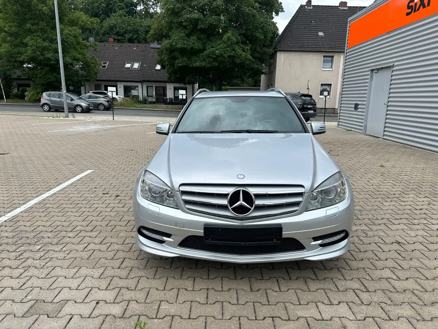 Mercedes-Benz C 200 T CDI  BlueEfficiency *LEDER*NAVI*AMG-LINE Argent - 2