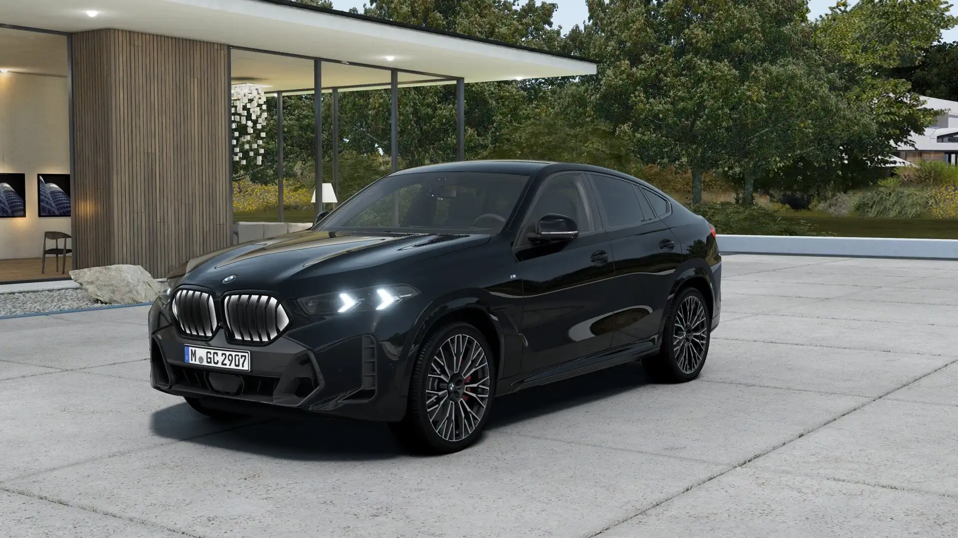 BMW X6 xDrive30d M SPORT PRO LED AHK HARMAN KARDON ICONIC Schwarz - 1
